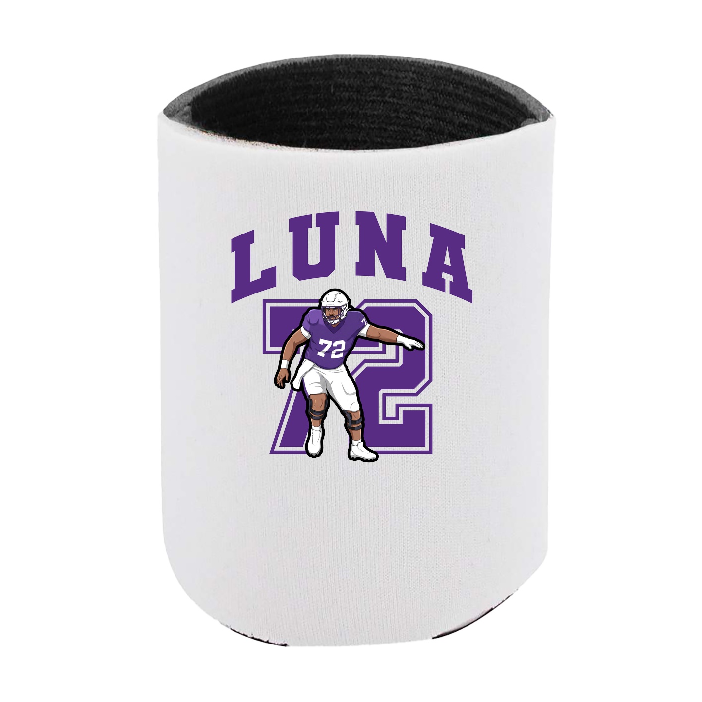 Can Holder — Number in White