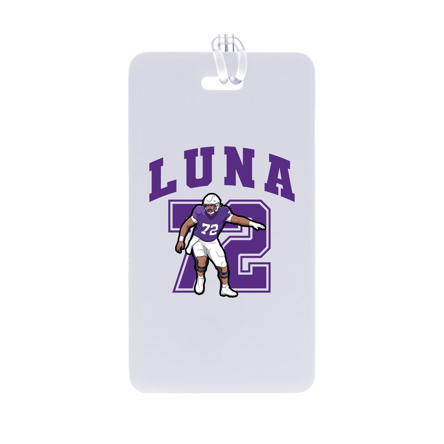 Bag Tag — Number in Classic
