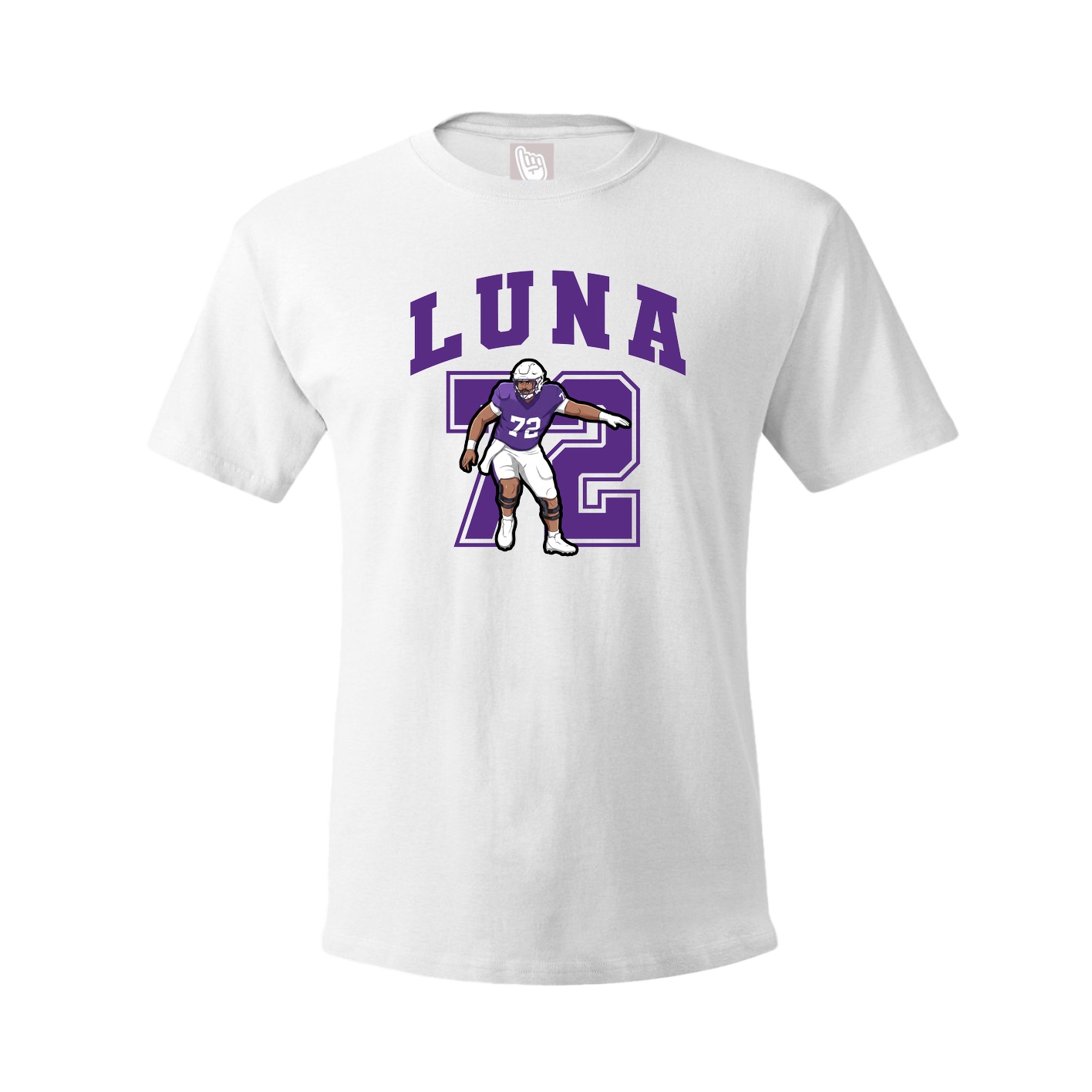 Tee — Number in White