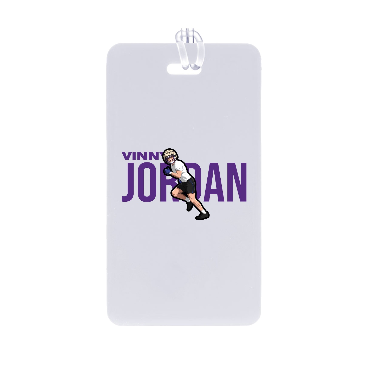 Bag Tag — Player Name in Classic