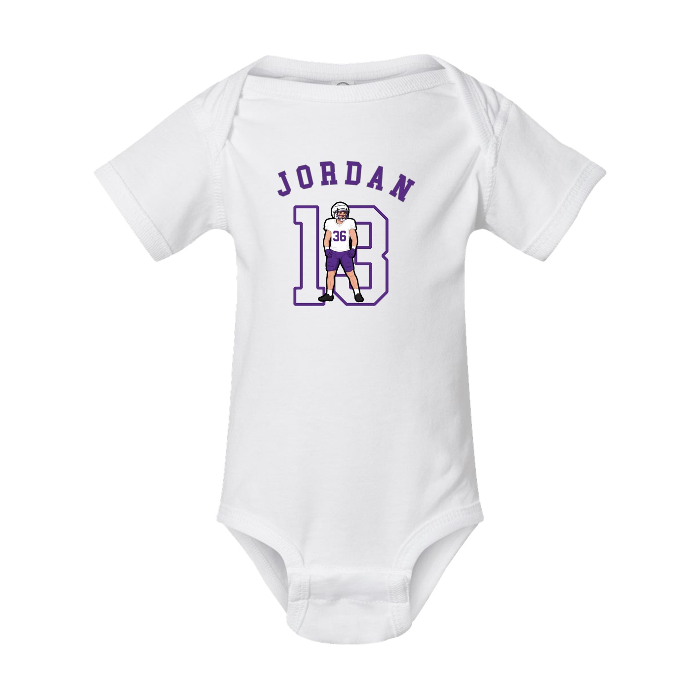 Baby Onesie — Shirsey Arch in White