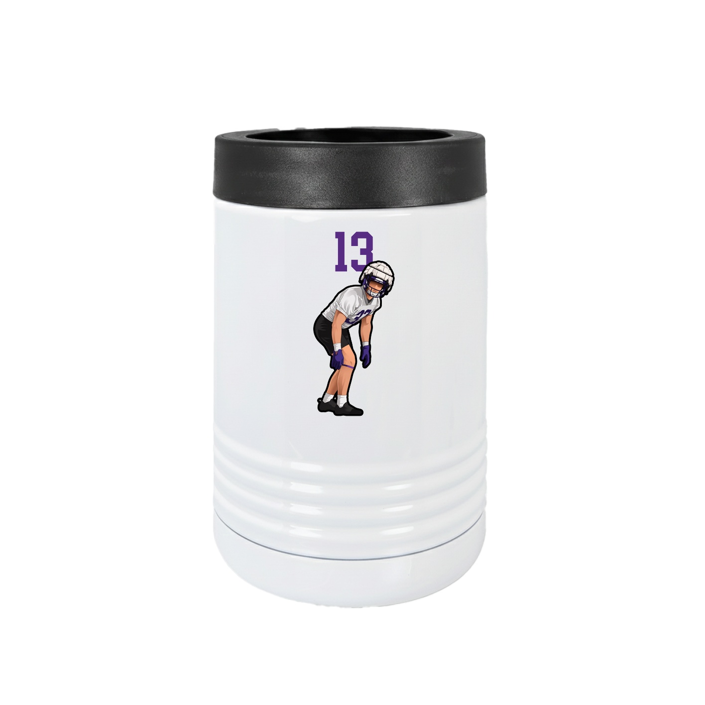 Beverage Holder — Number Top in White