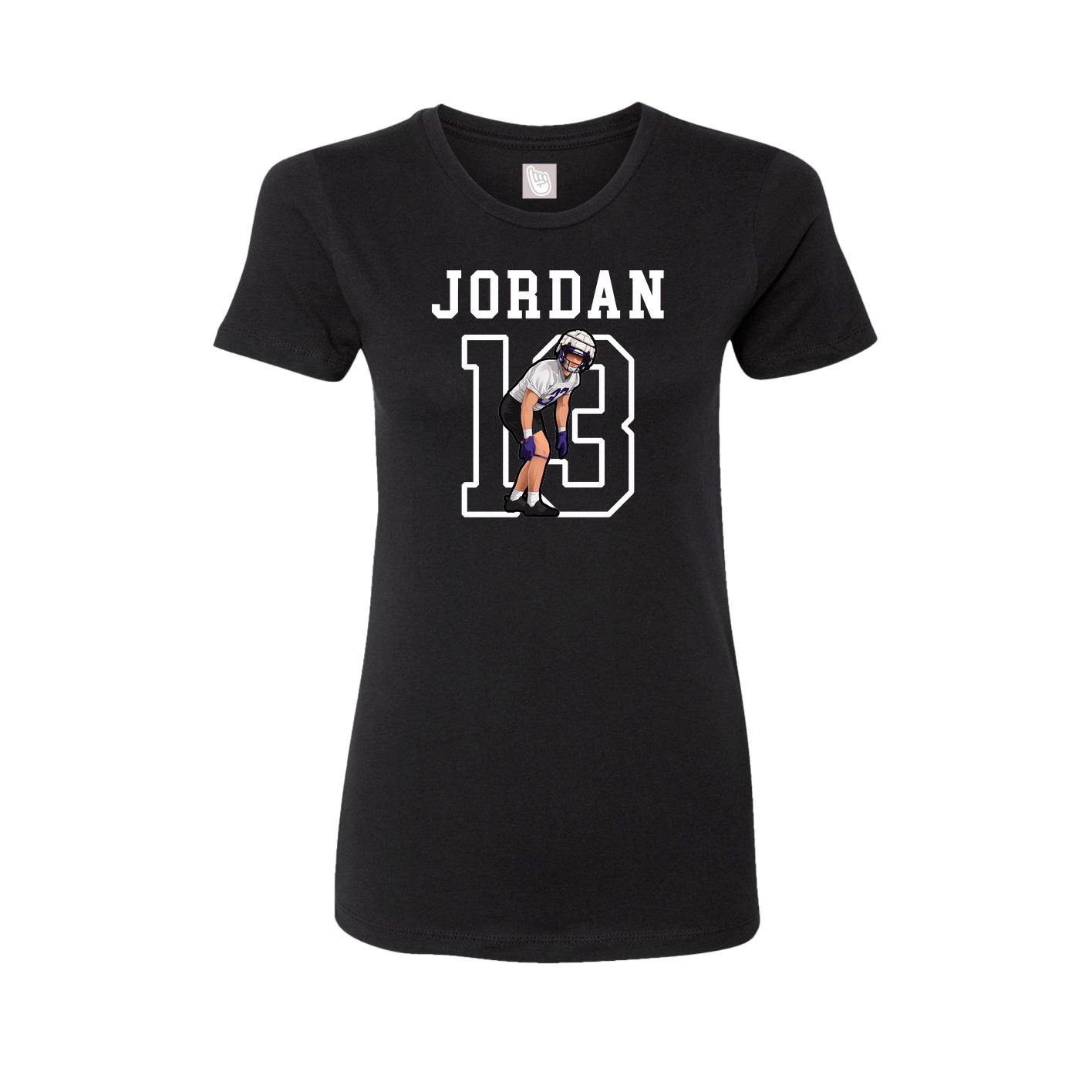 Fitted Women's Tee — Shirsey in Black