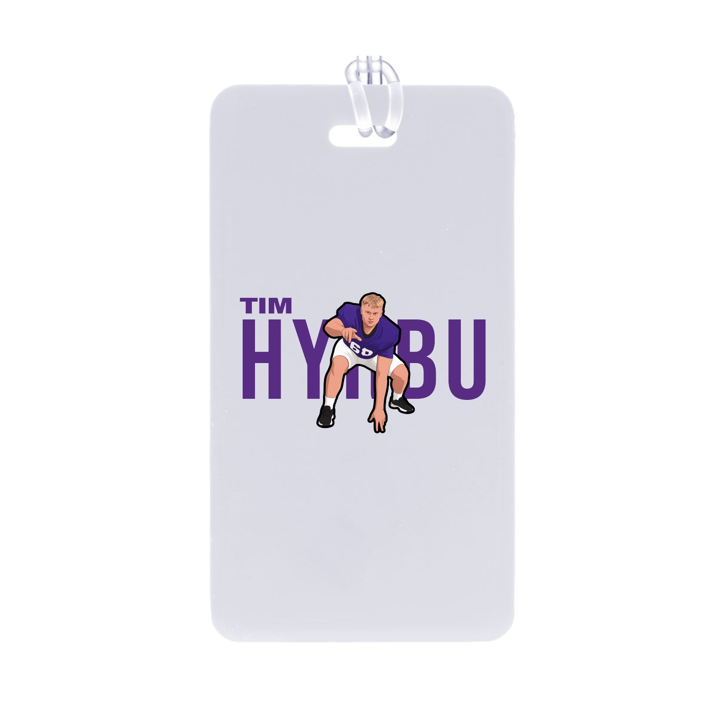 Bag Tag — Player Name in Classic