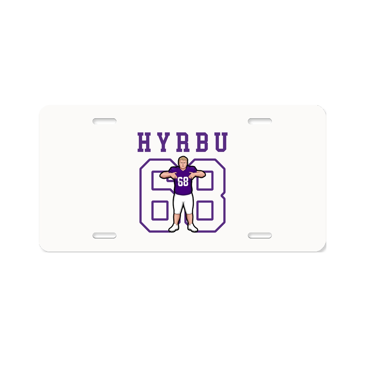 License Plate — Shirsey in Classic