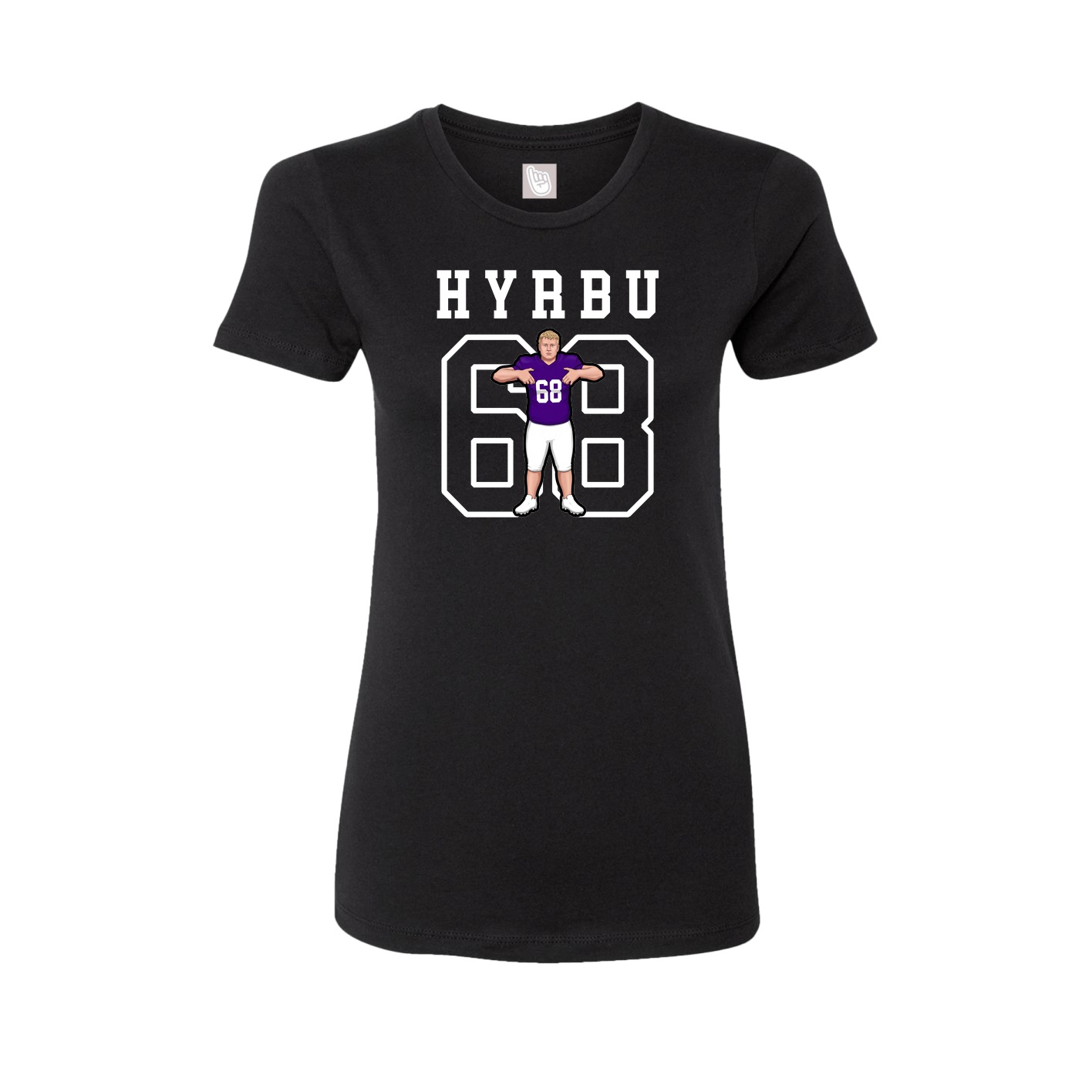 Fitted Women's Tee — Shirsey in Black