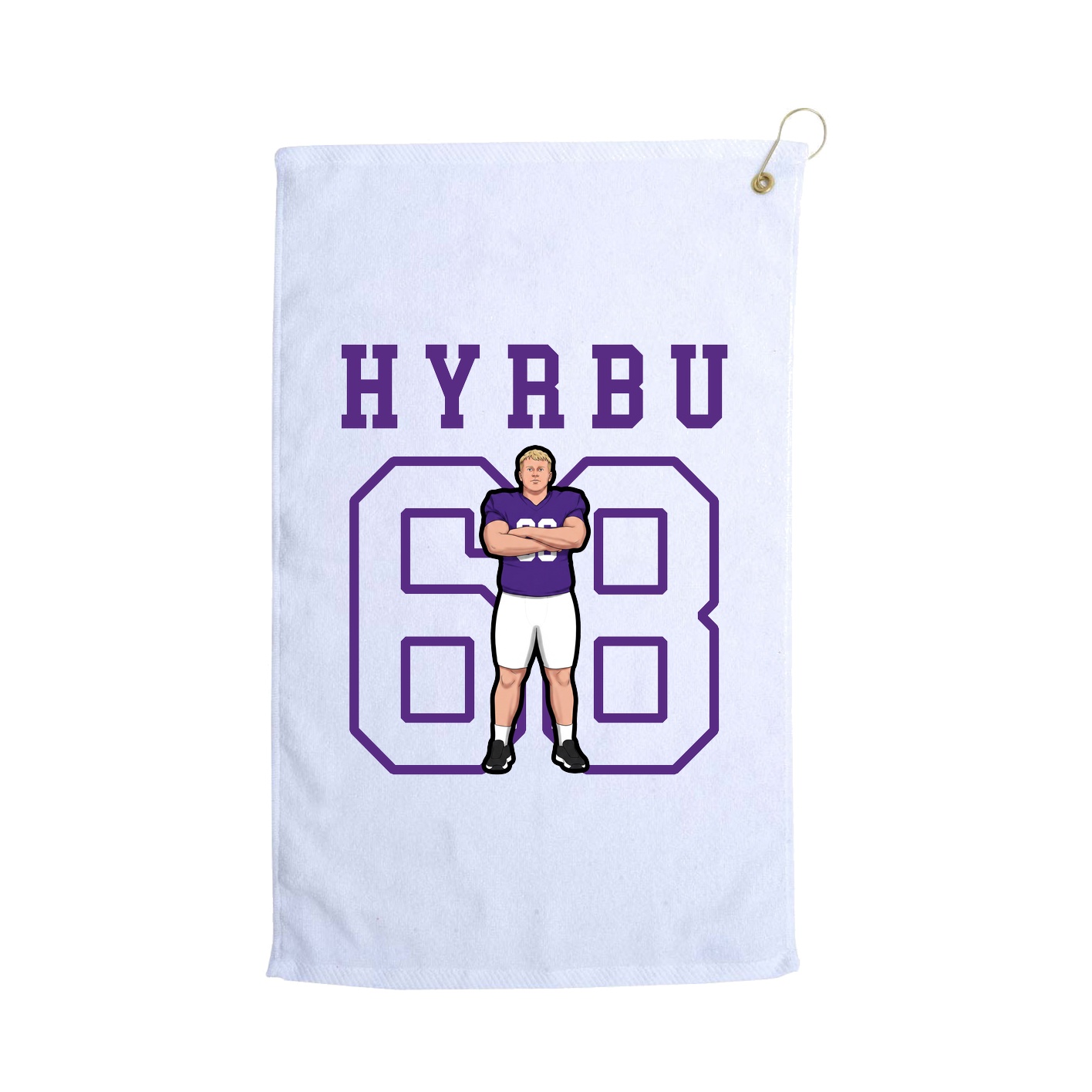 Golf Towel — Shirsey in White