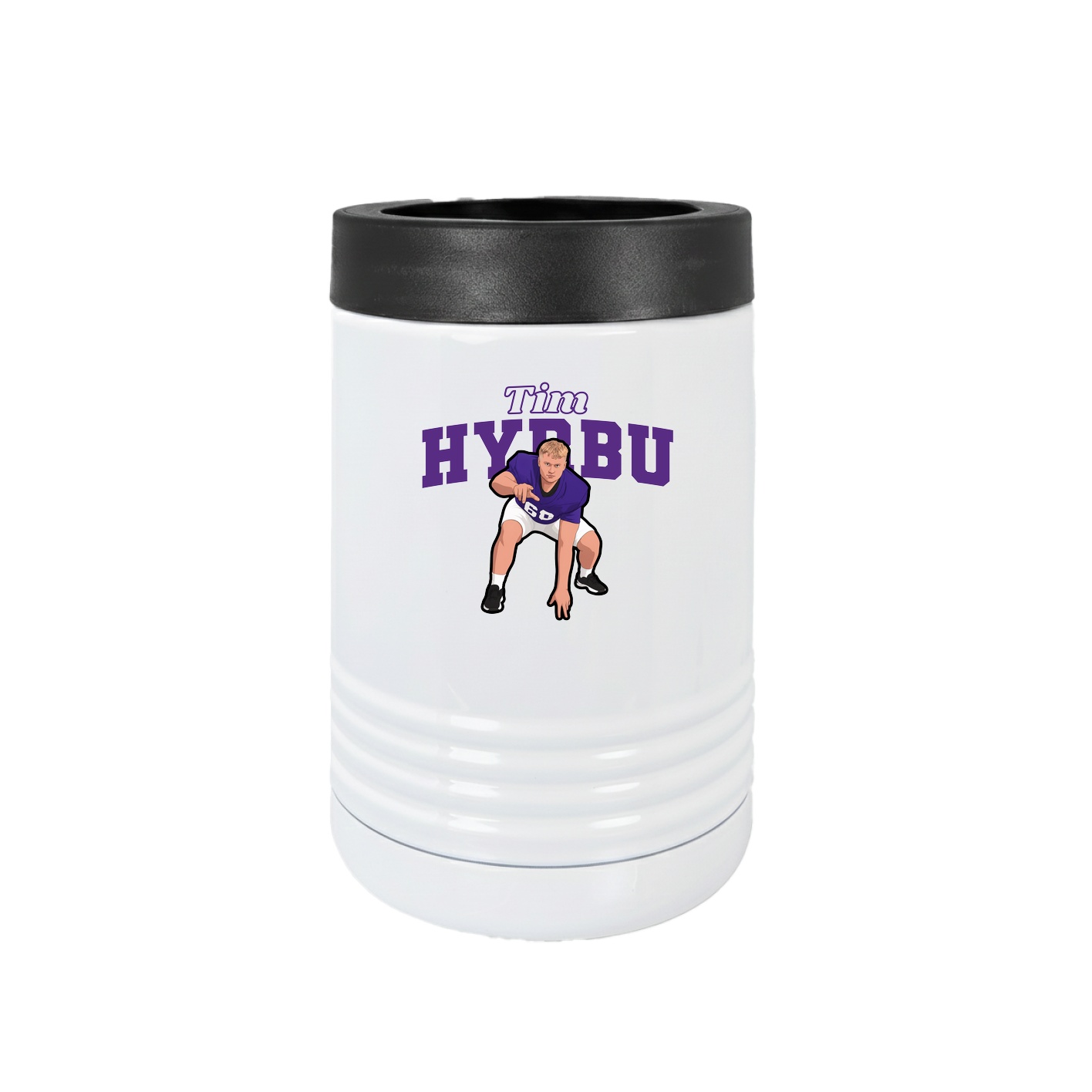Beverage Holder — Name Arch in White