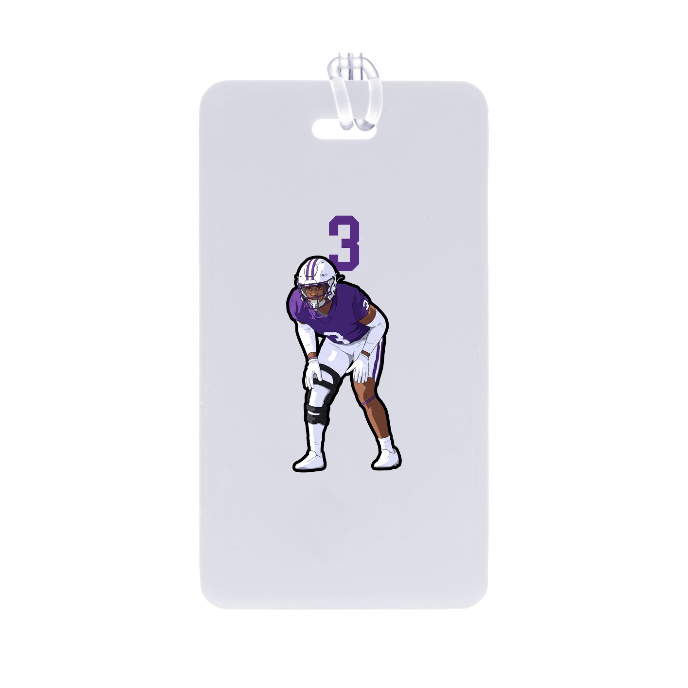 Bag Tag — Number Top in Classic