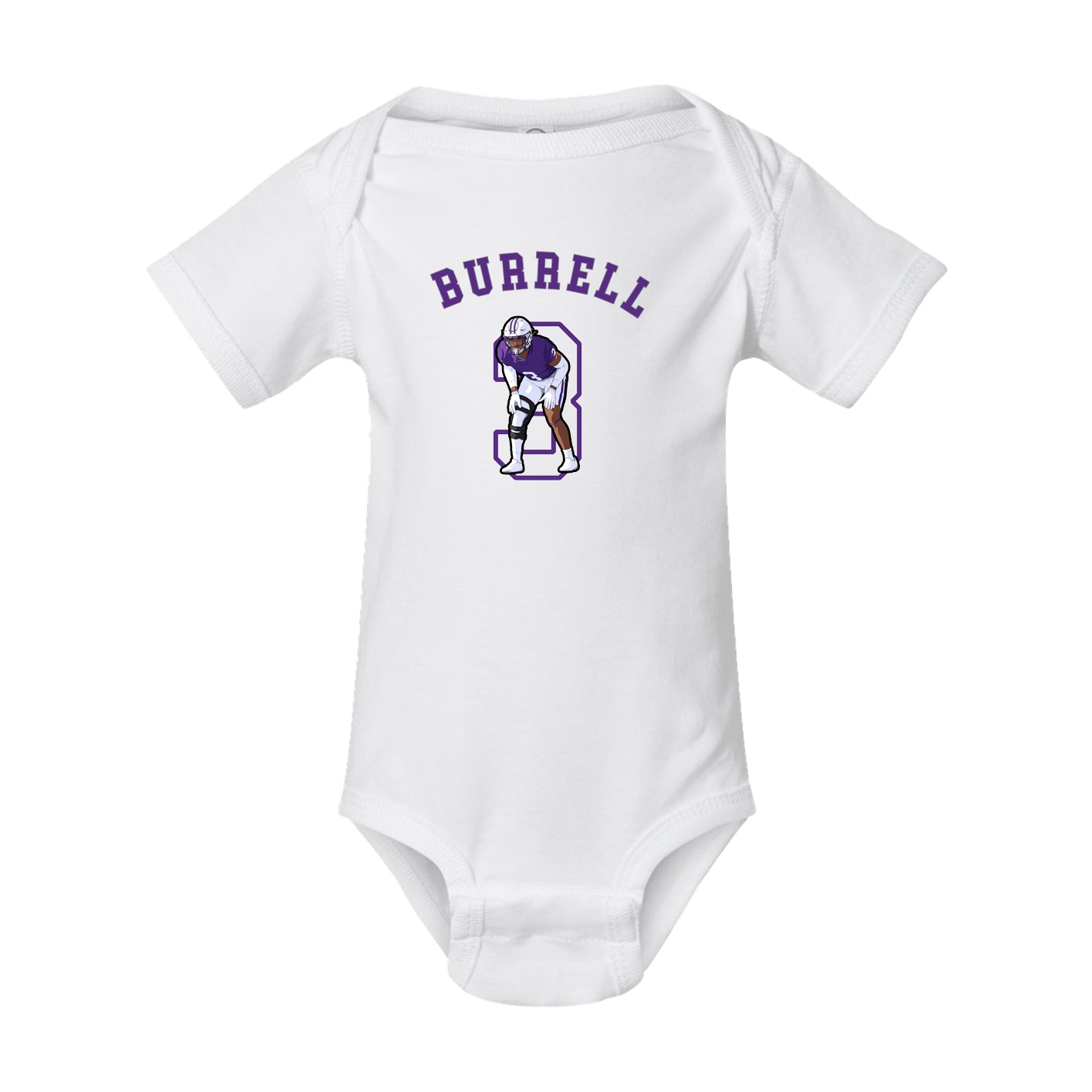Baby Onesie — Shirsey Arch in White