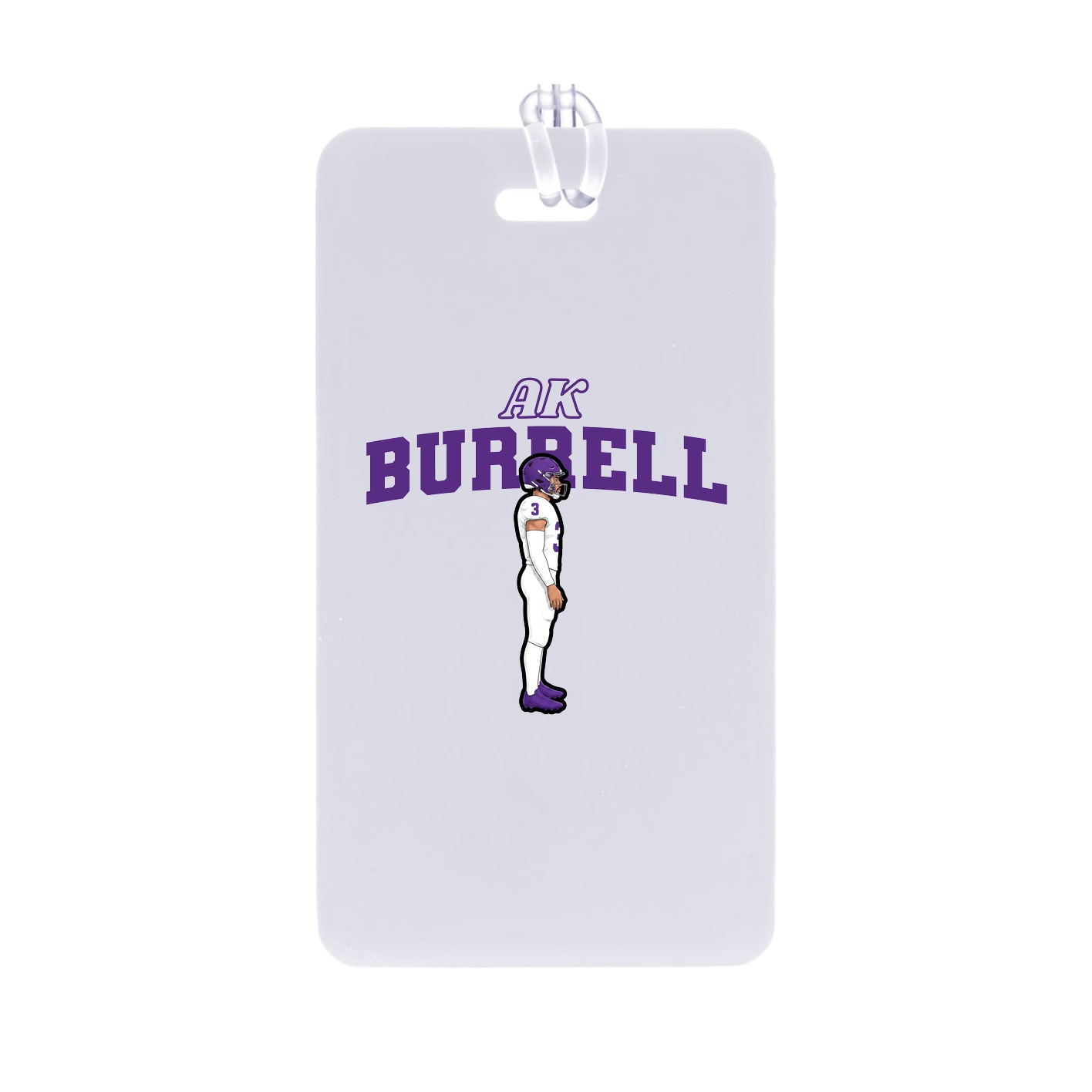 Bag Tag — Name Arch in Classic