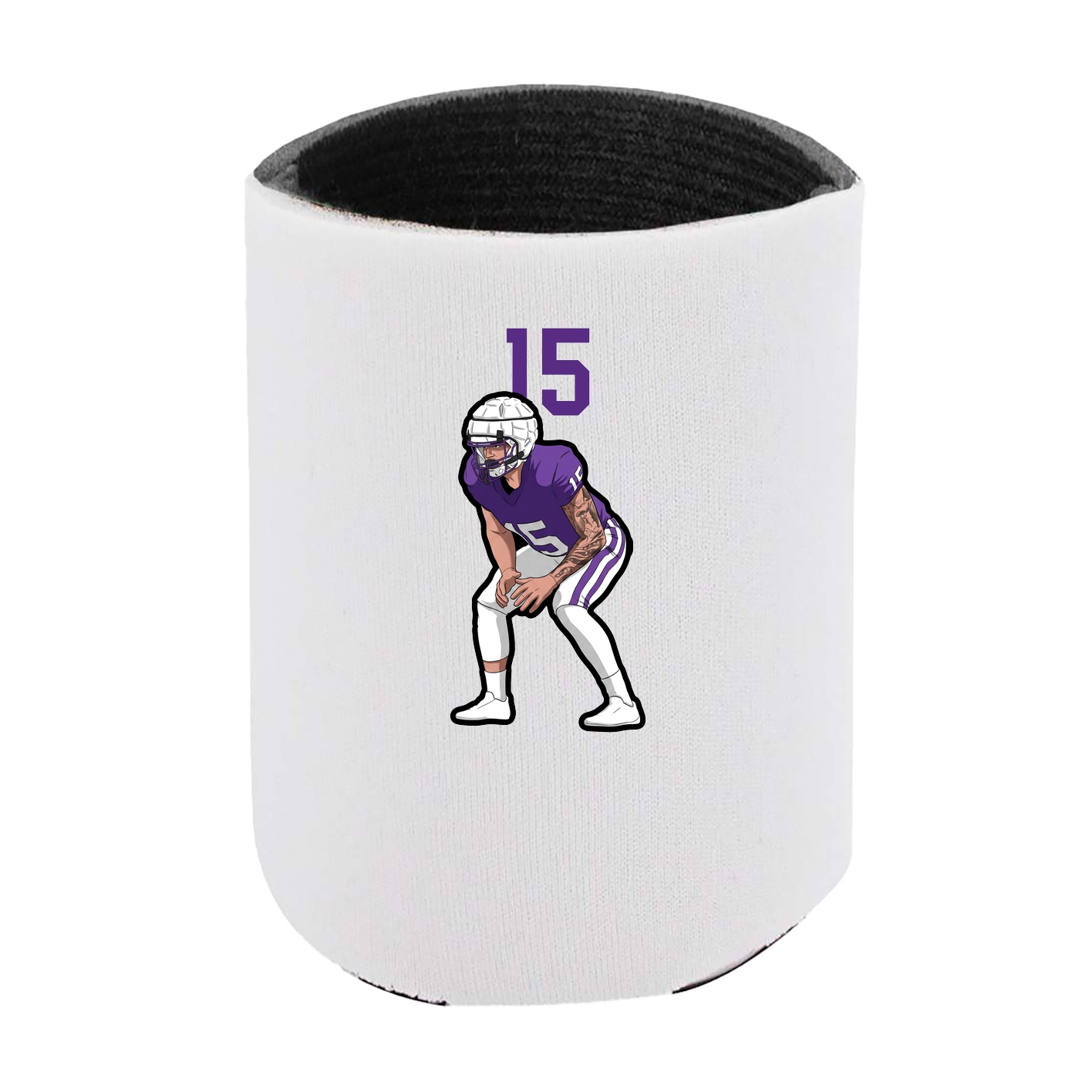 Can Holder — Number Top in White