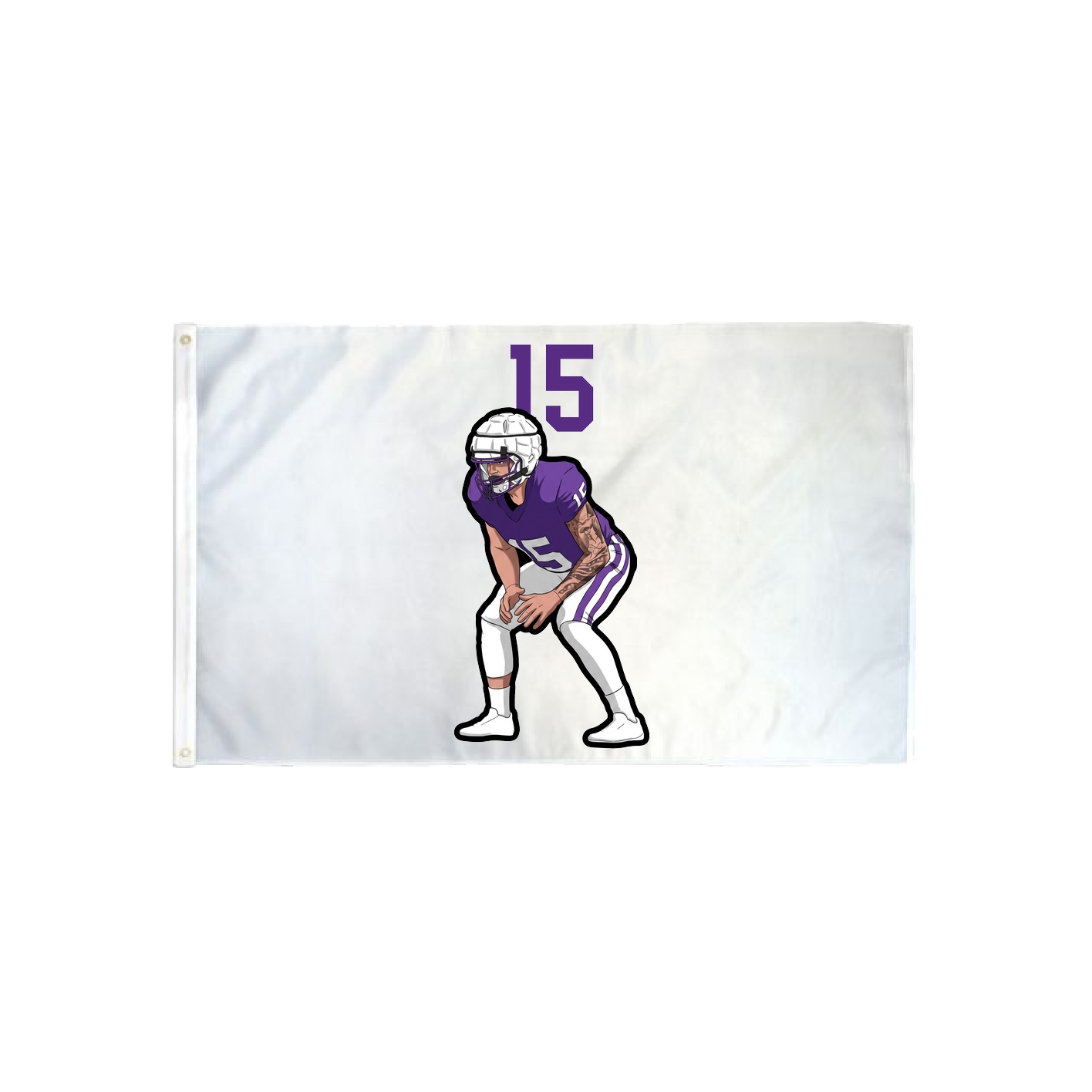 3x5 Flag — Number Top in Classic