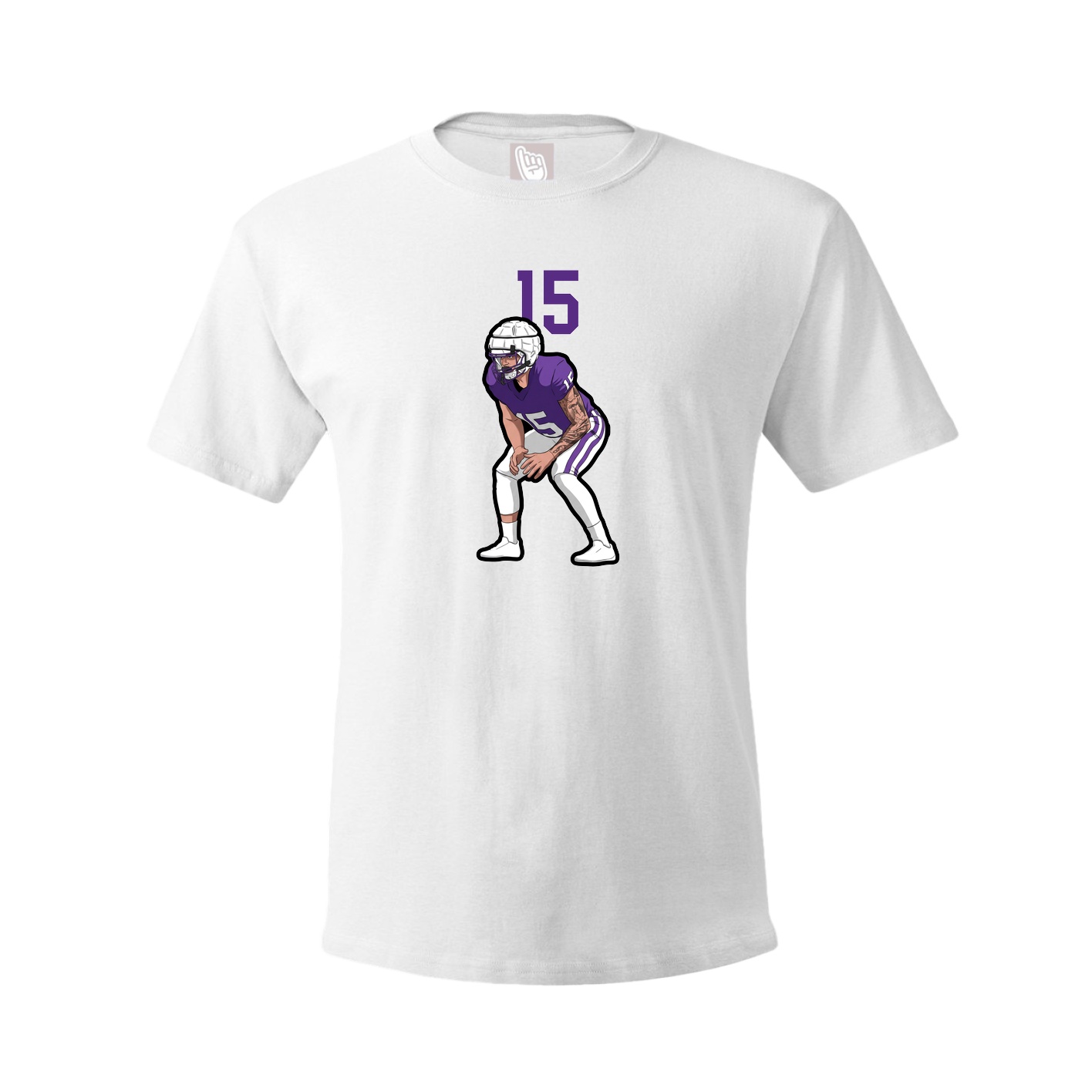 Tee — Number Top in White