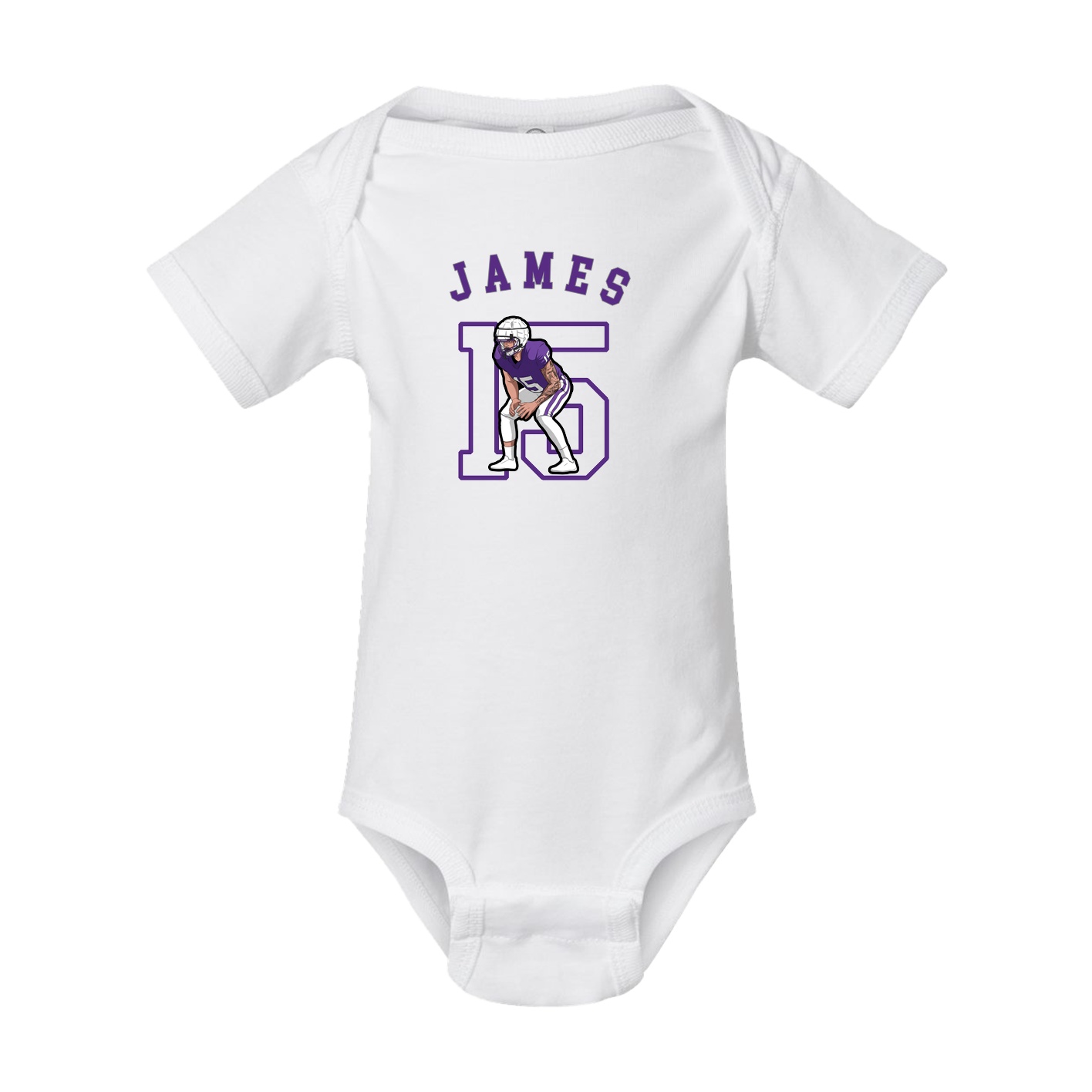 Baby Onesie — Shirsey Arch in White