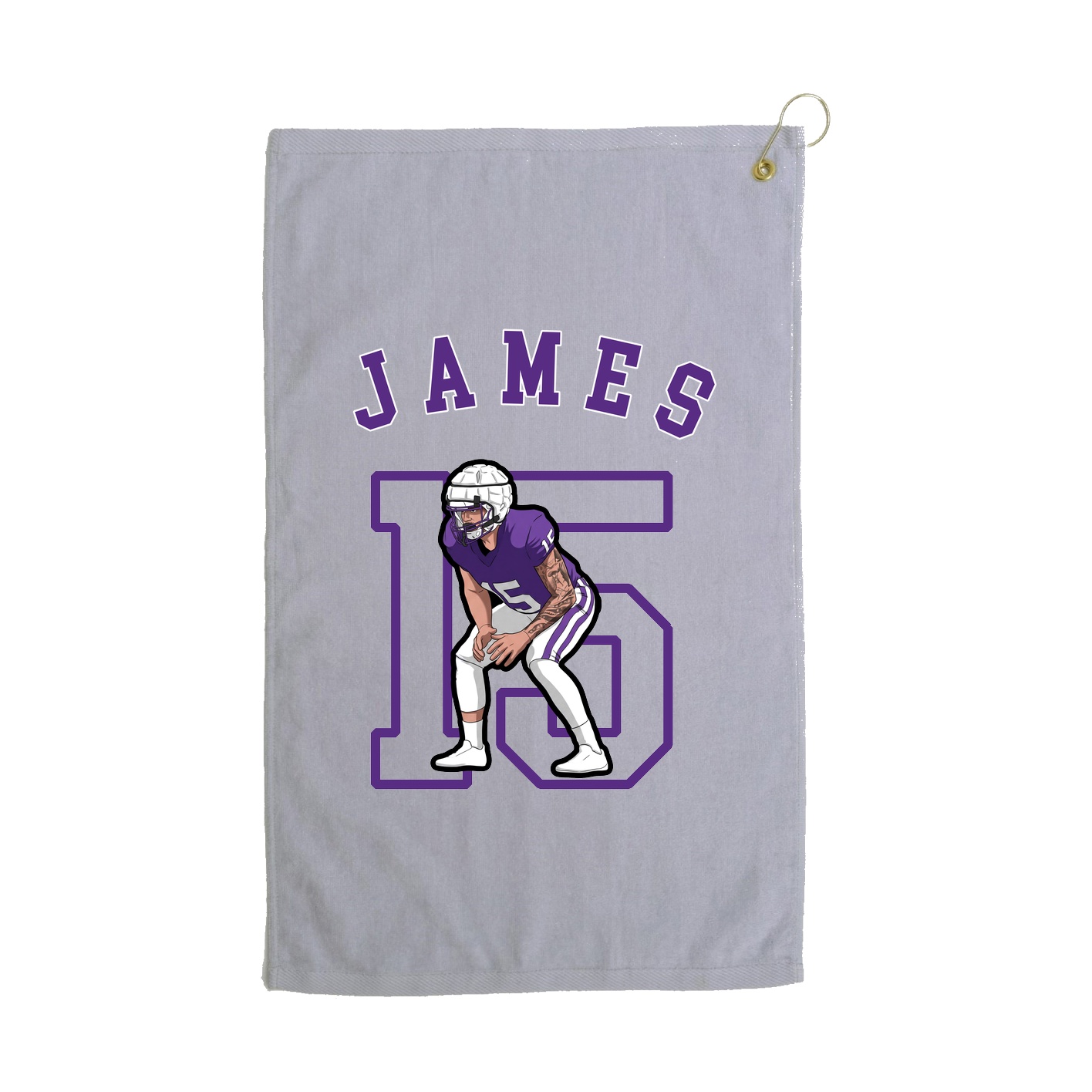 Golf Towel — Shirsey Arch in Grey