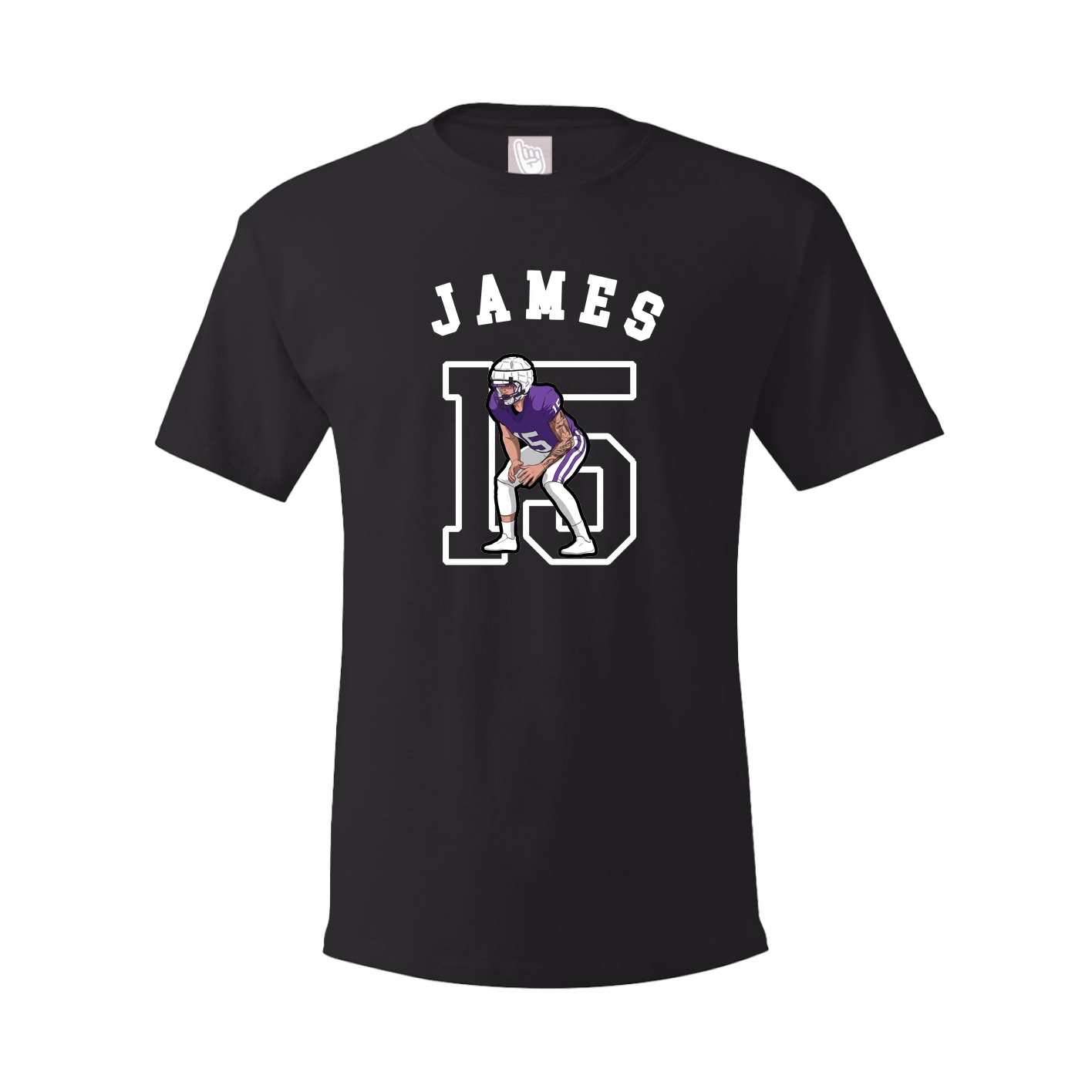 Youth Tee — Shirsey Arch in Black