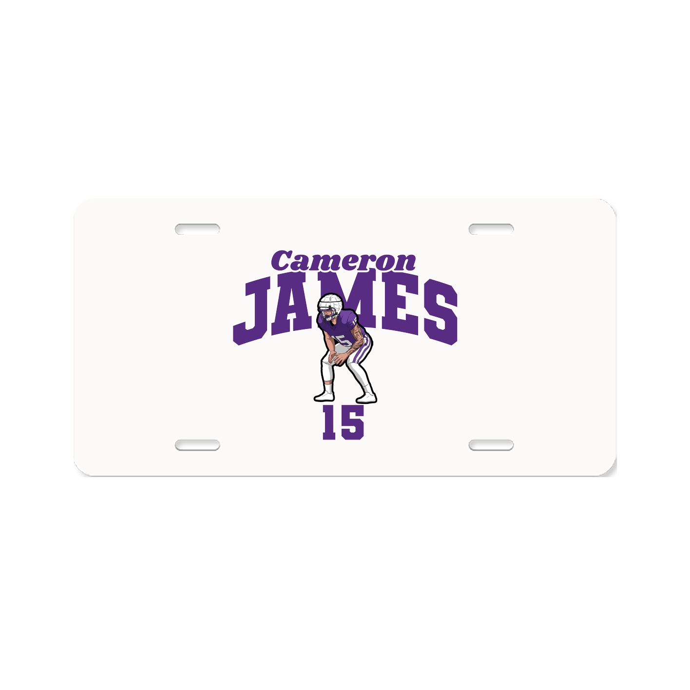 License Plate — Signature Arch in Classic