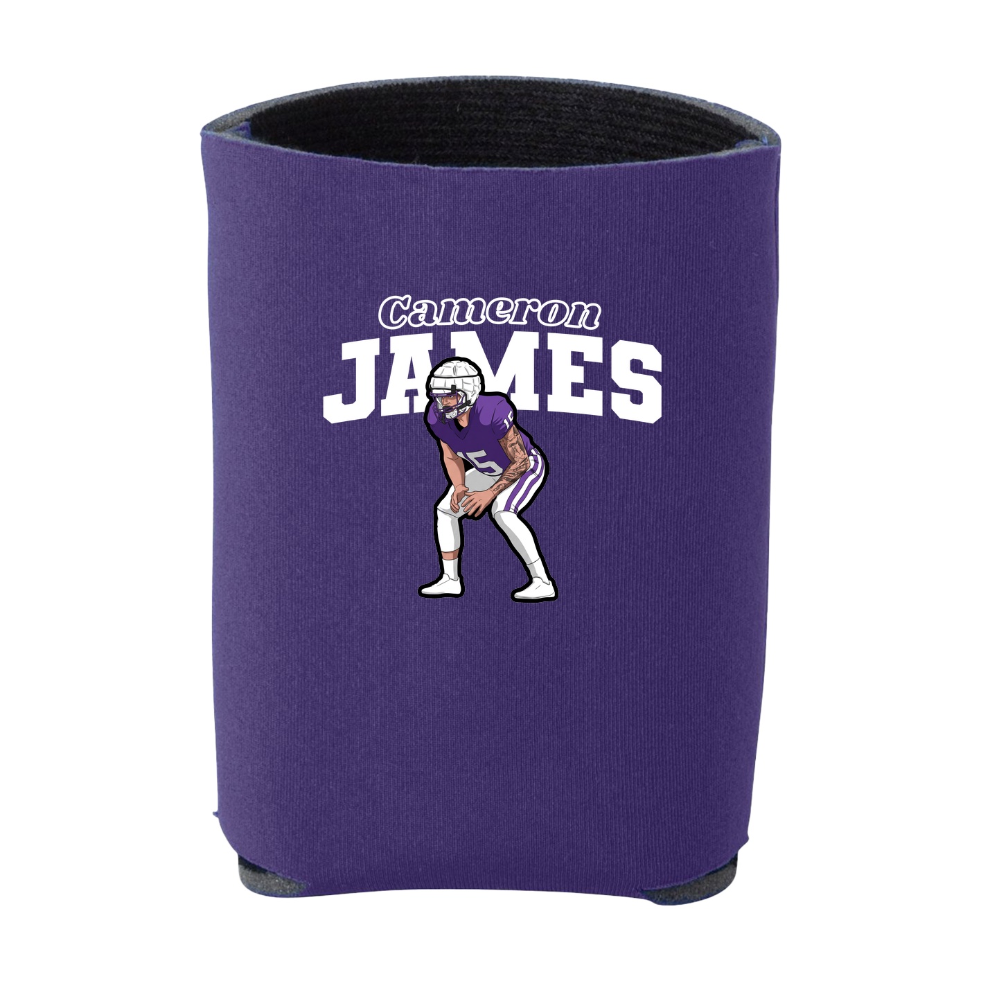 Can Holder — Name Arch in Purple