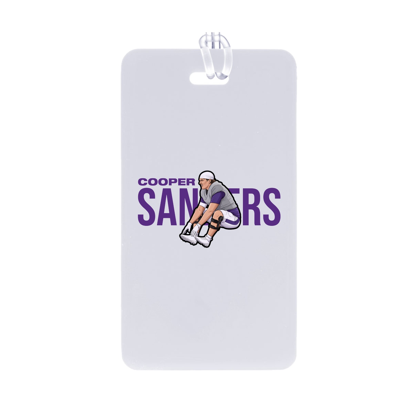 Bag Tag — Player Name in Classic