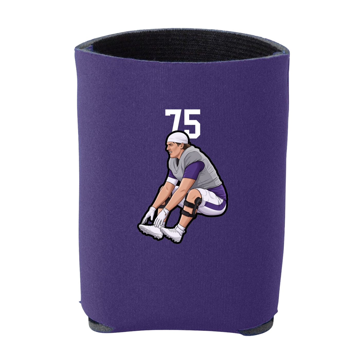 Can Holder — Number Top in Purple