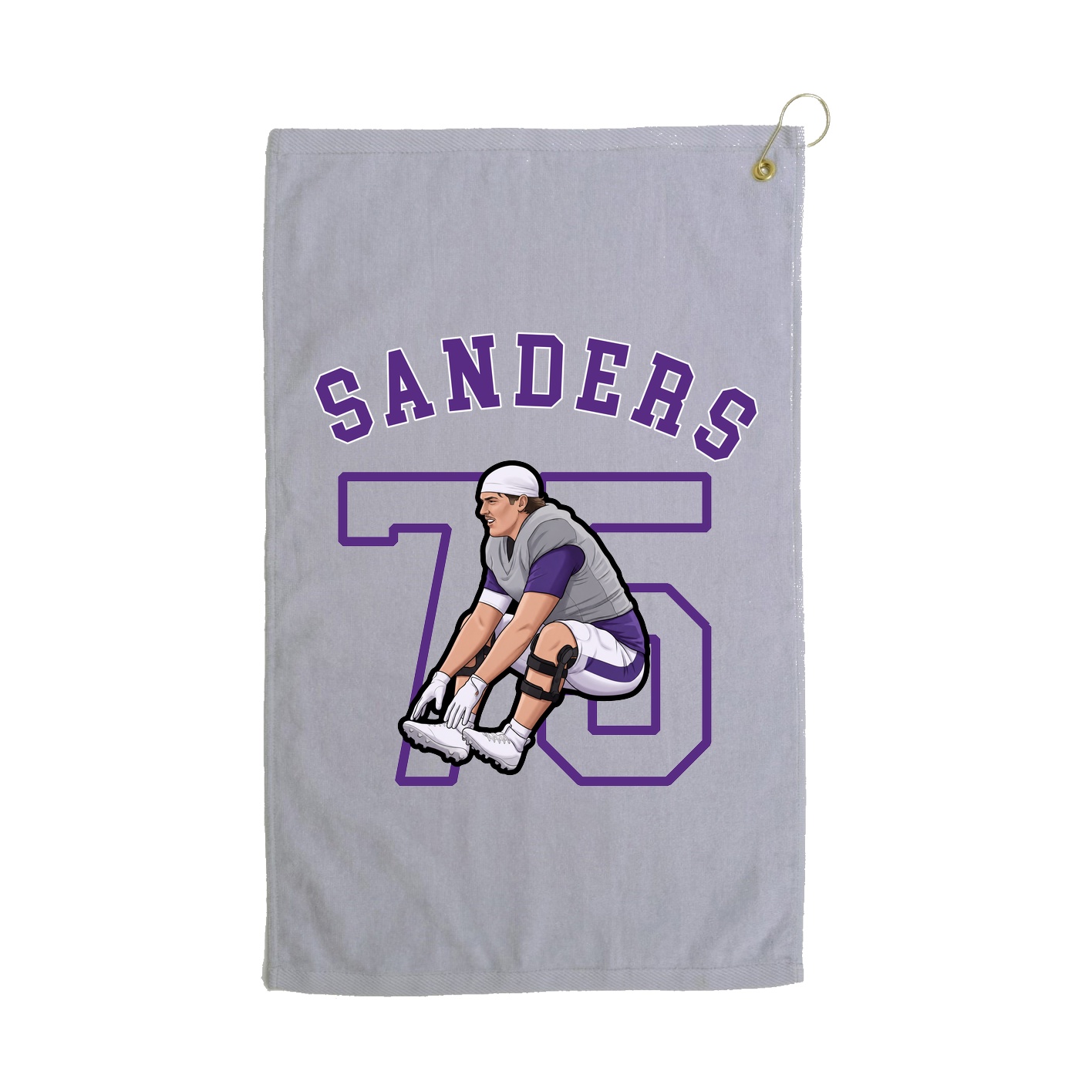 Golf Towel — Shirsey Arch in Grey