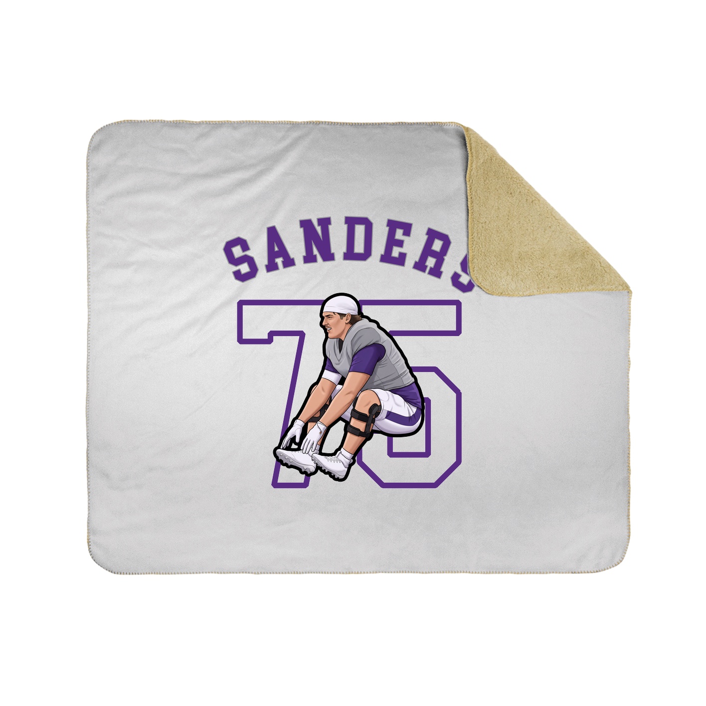 Throw Blanket — Shirsey Arch in White