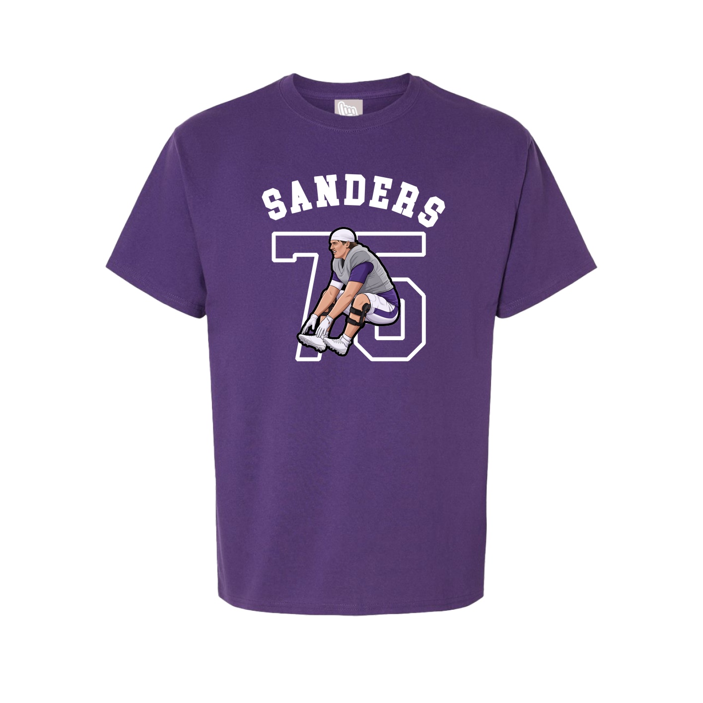 Youth Tee — Shirsey Arch in Purple