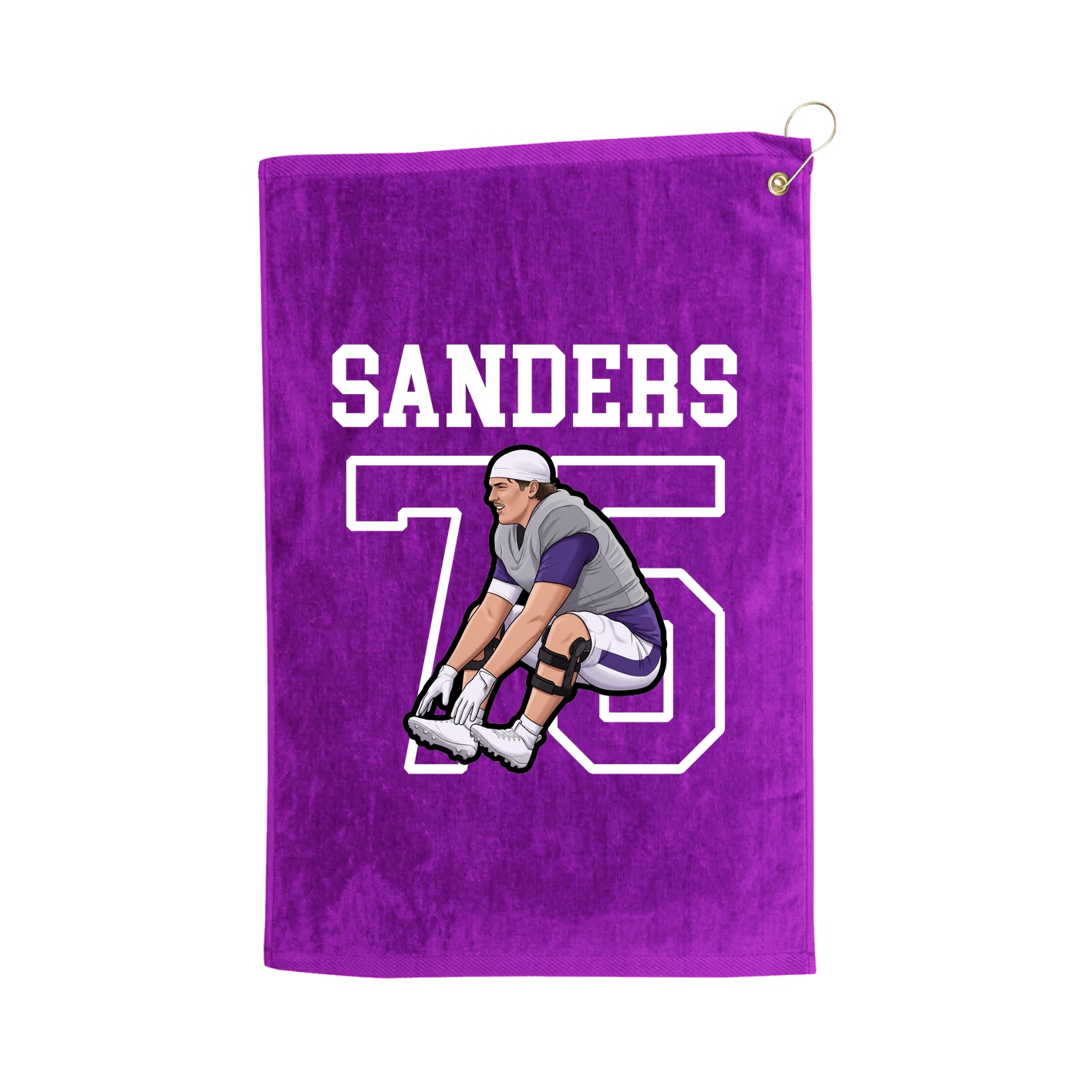Golf Towel — Shirsey in Purple