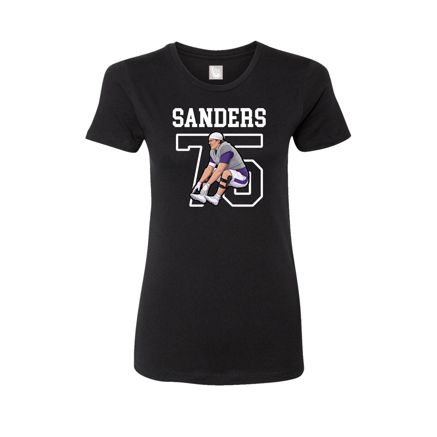 Fitted Women's Tee — Shirsey in Black