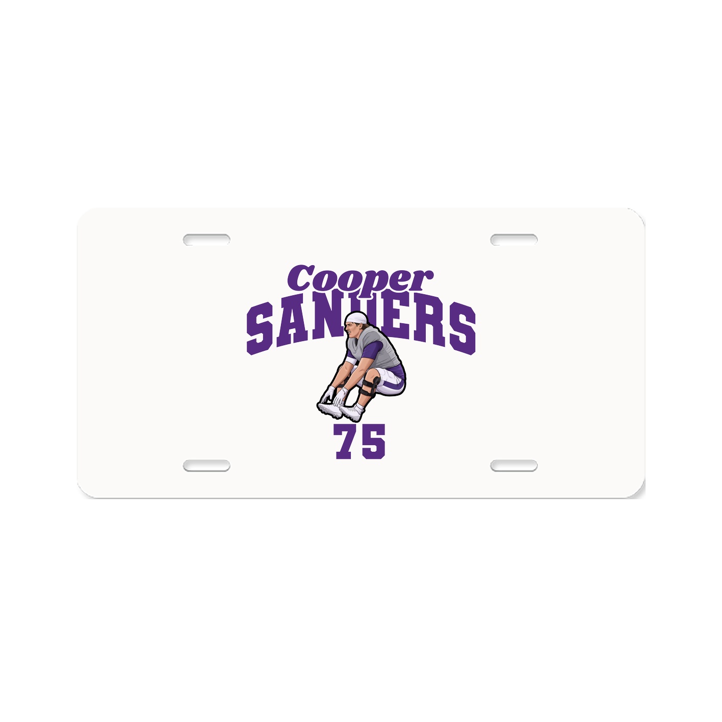 License Plate — Signature Arch in Classic