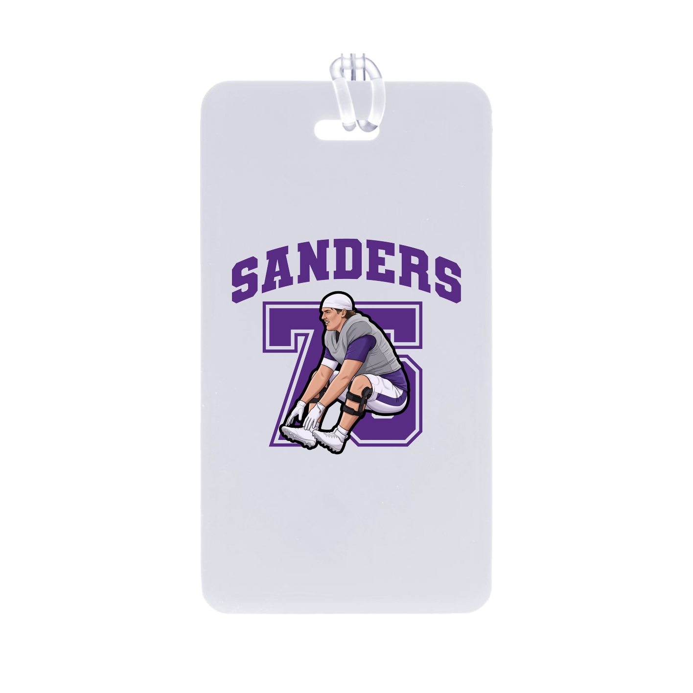 Bag Tag — Number in Classic