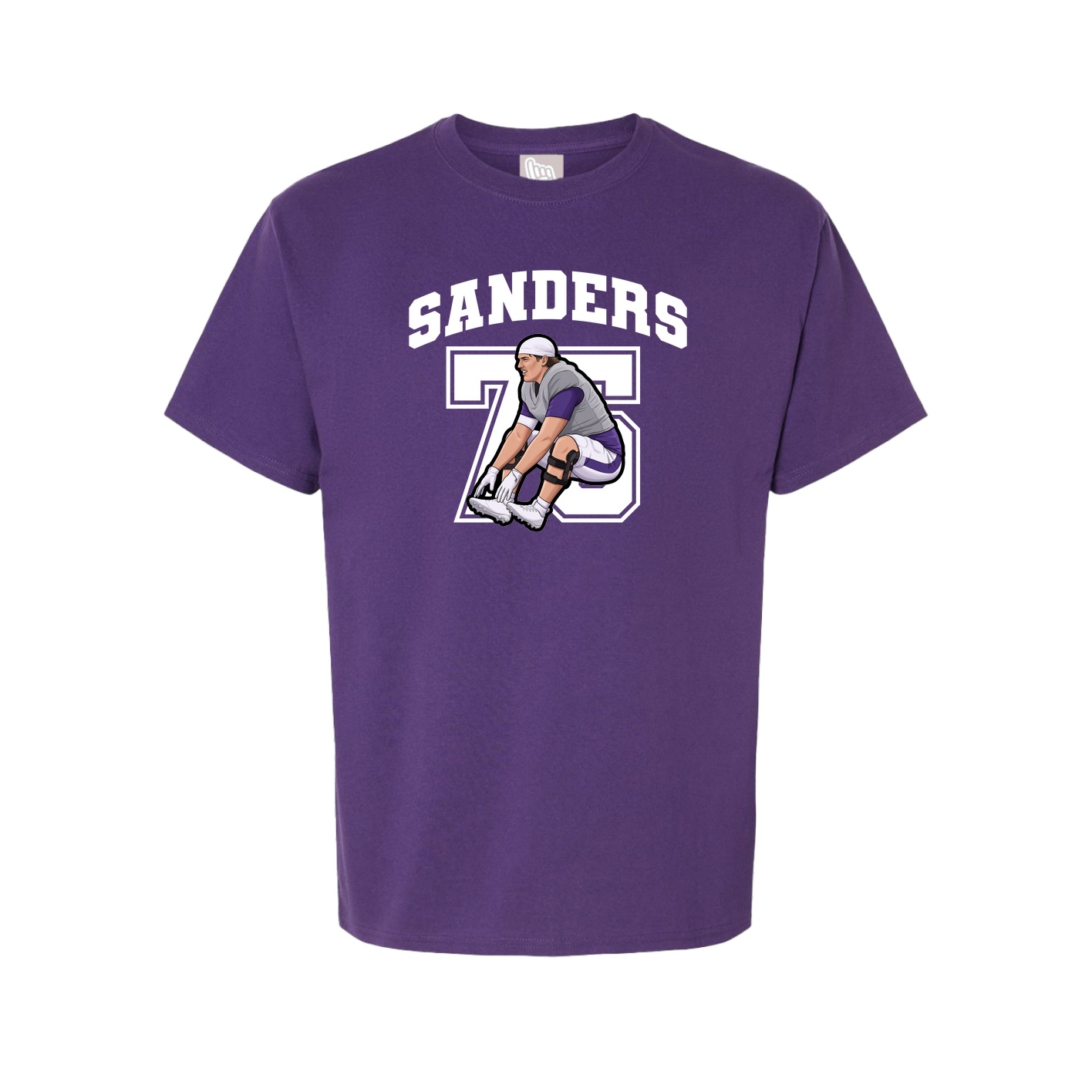 Tee — Number in Purple