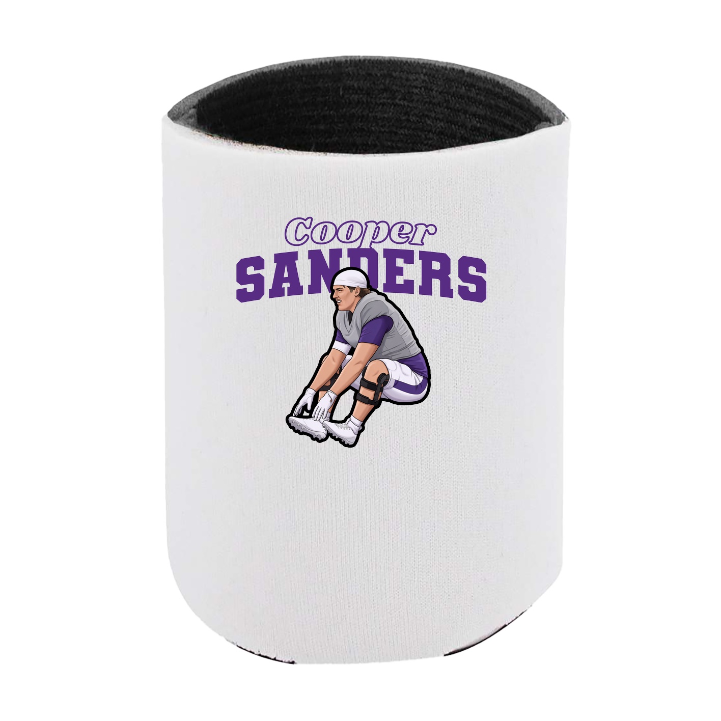Can Holder — Name Arch in White