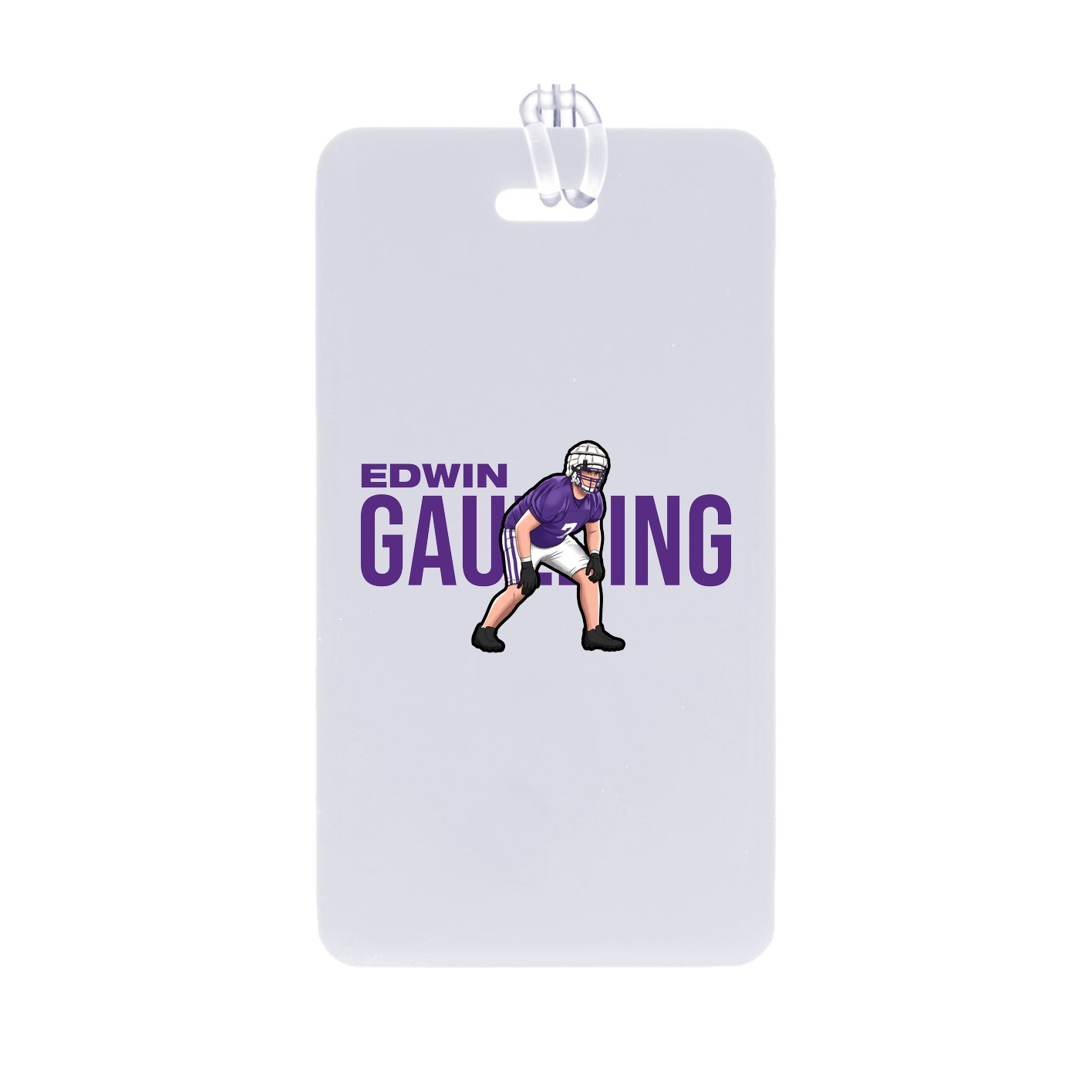Bag Tag — Player Name in Classic