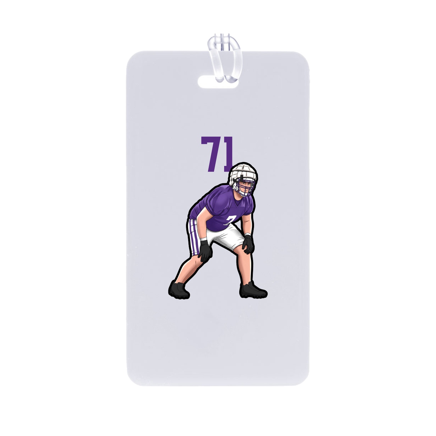 Bag Tag — Number Top in Classic