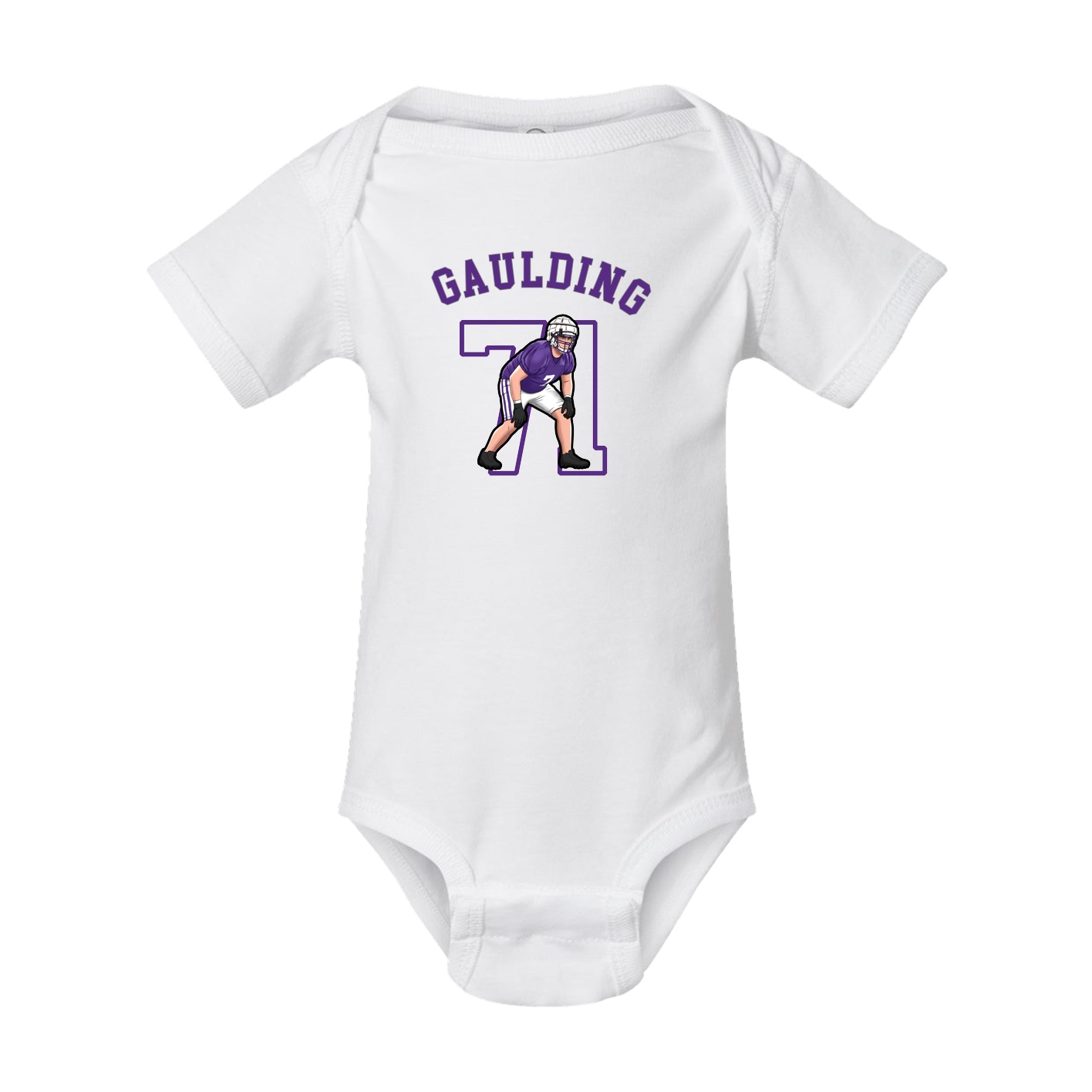 Baby Onesie — Shirsey Arch in White