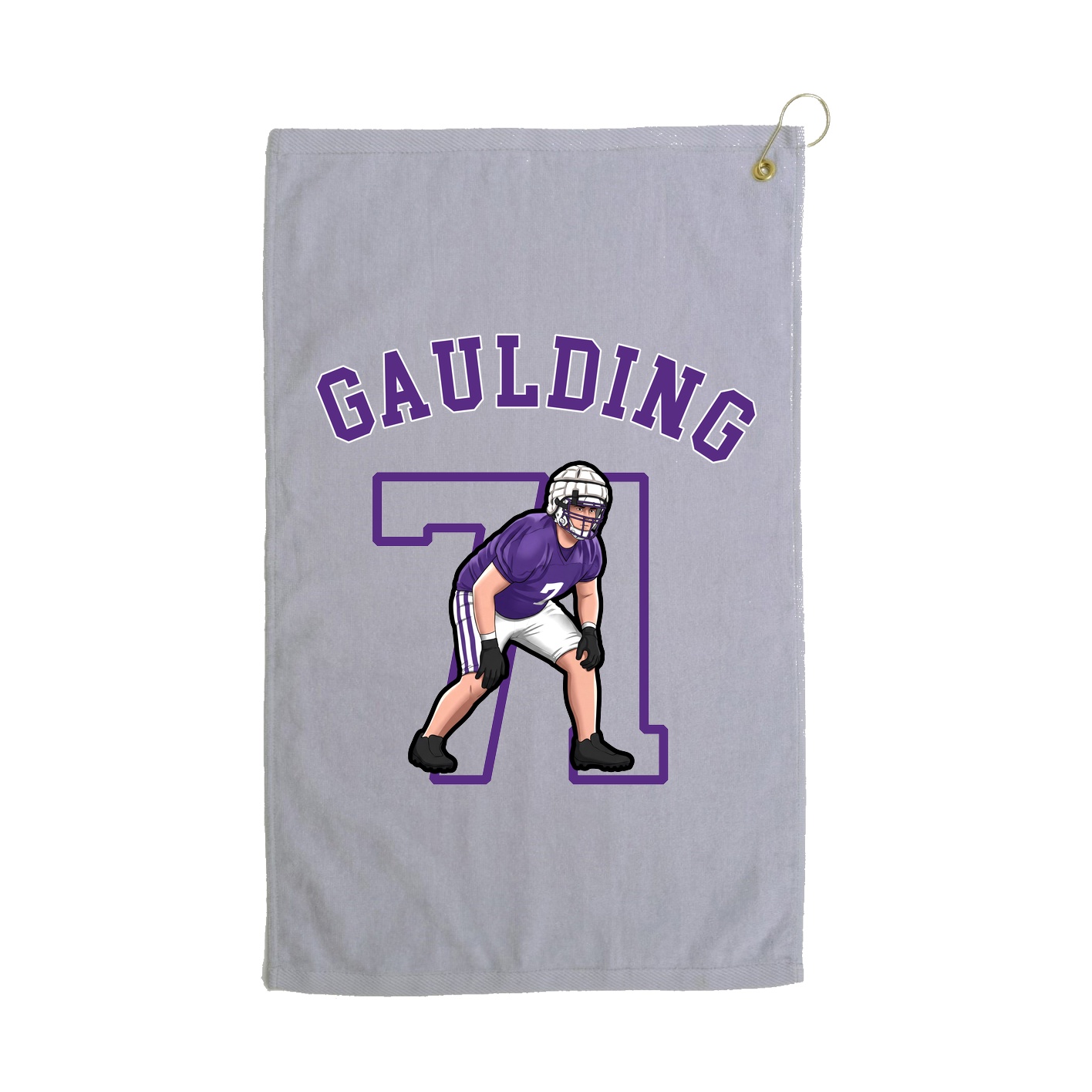 Golf Towel — Shirsey Arch in Grey
