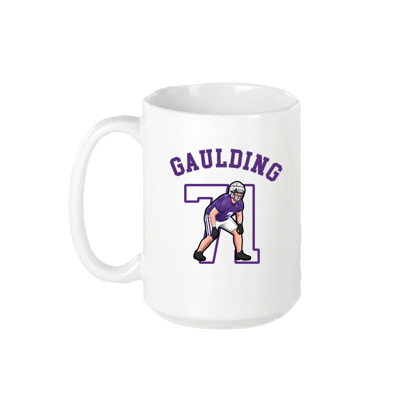 15oz Coffee Mug — Shirsey Arch in White