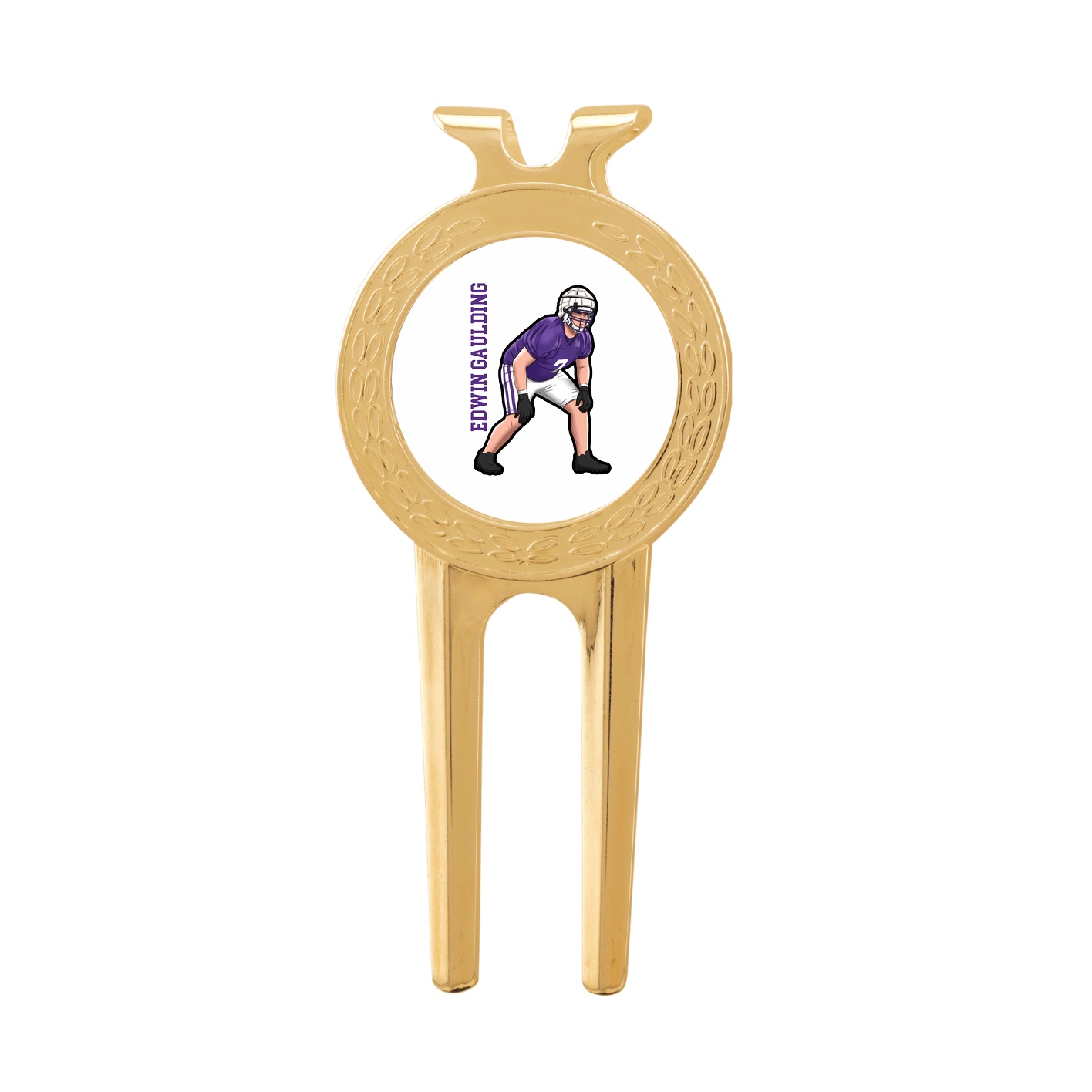 Divot Tool with Ball Marker — Name Vertical in Classic