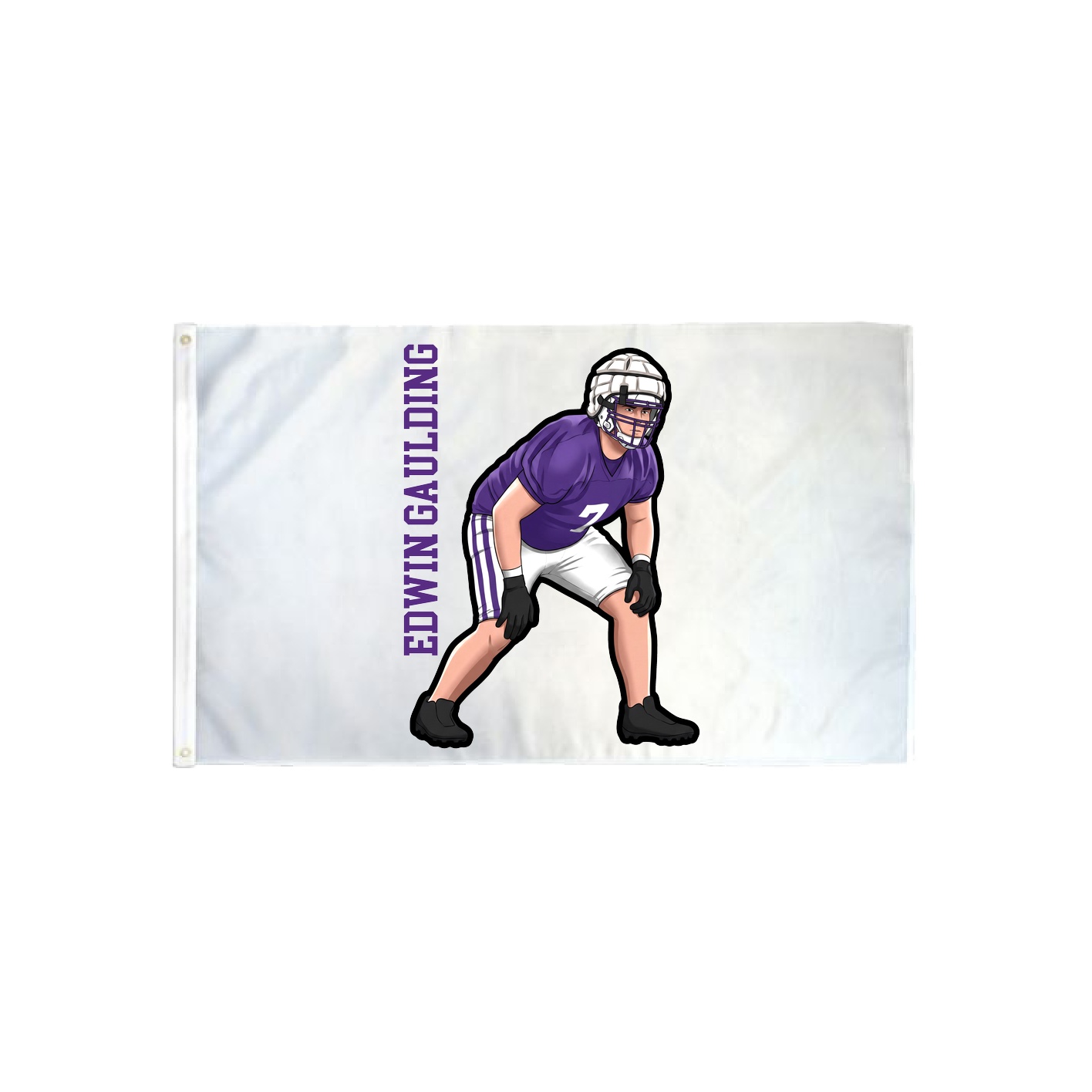 3x5 Flag — Name Vertical in Classic