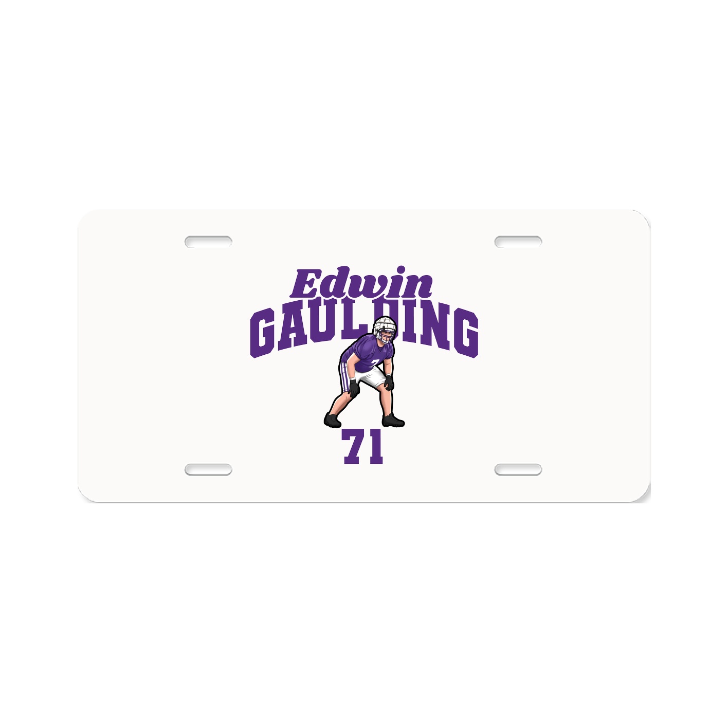 License Plate — Signature Arch in Classic