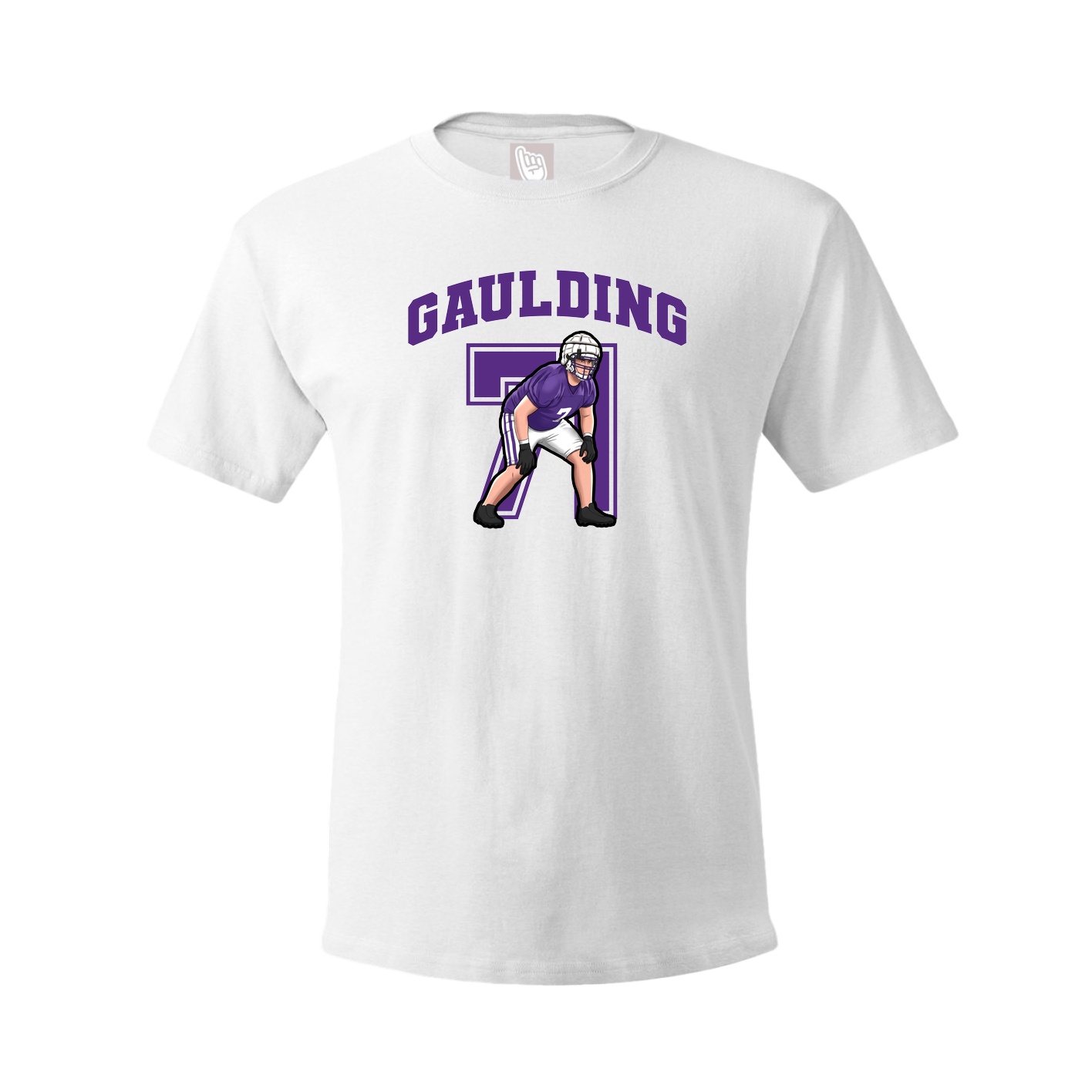 Tee — Number in White