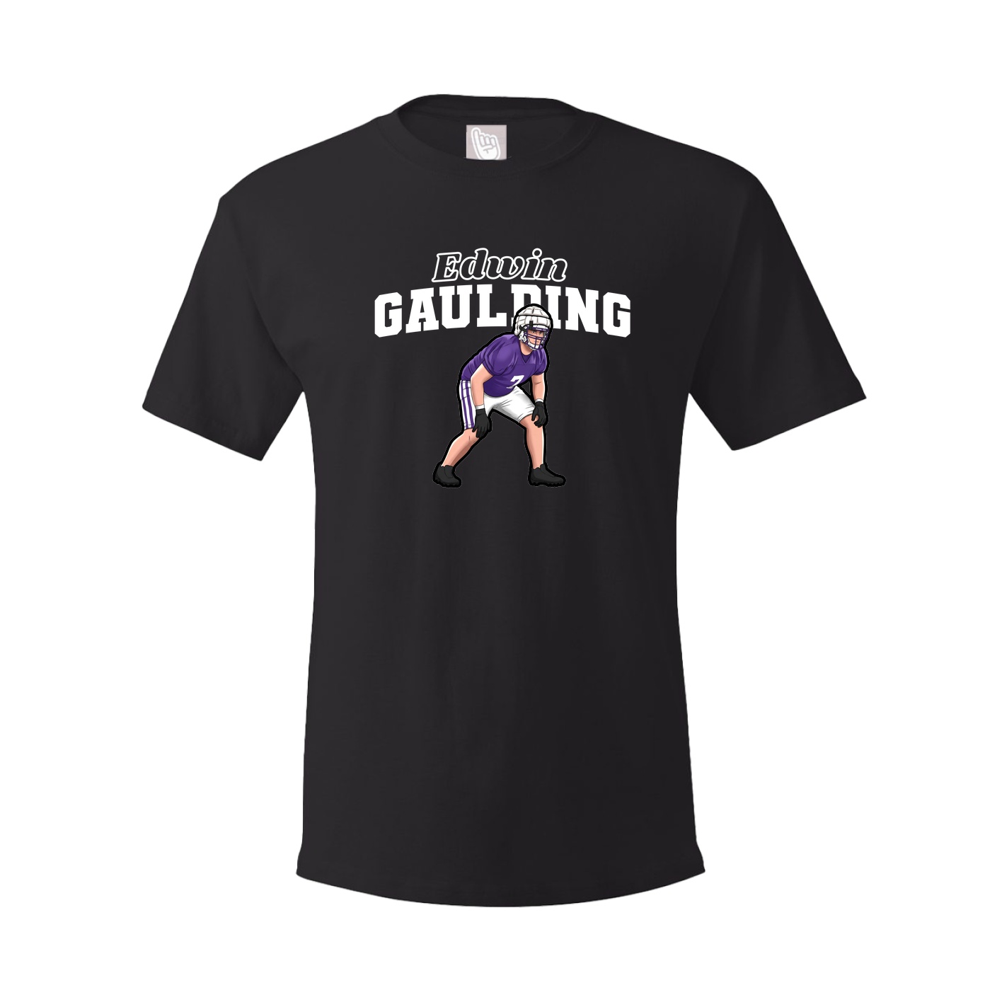 Tee — Name Arch in Black