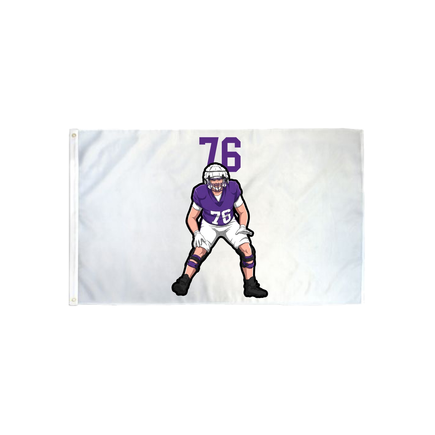 3x5 Flag — Number Top in Classic