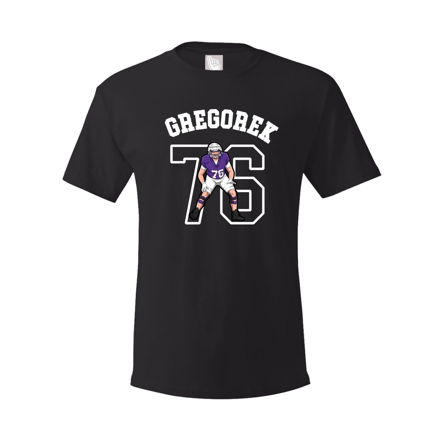Youth Tee — Shirsey Arch in Black