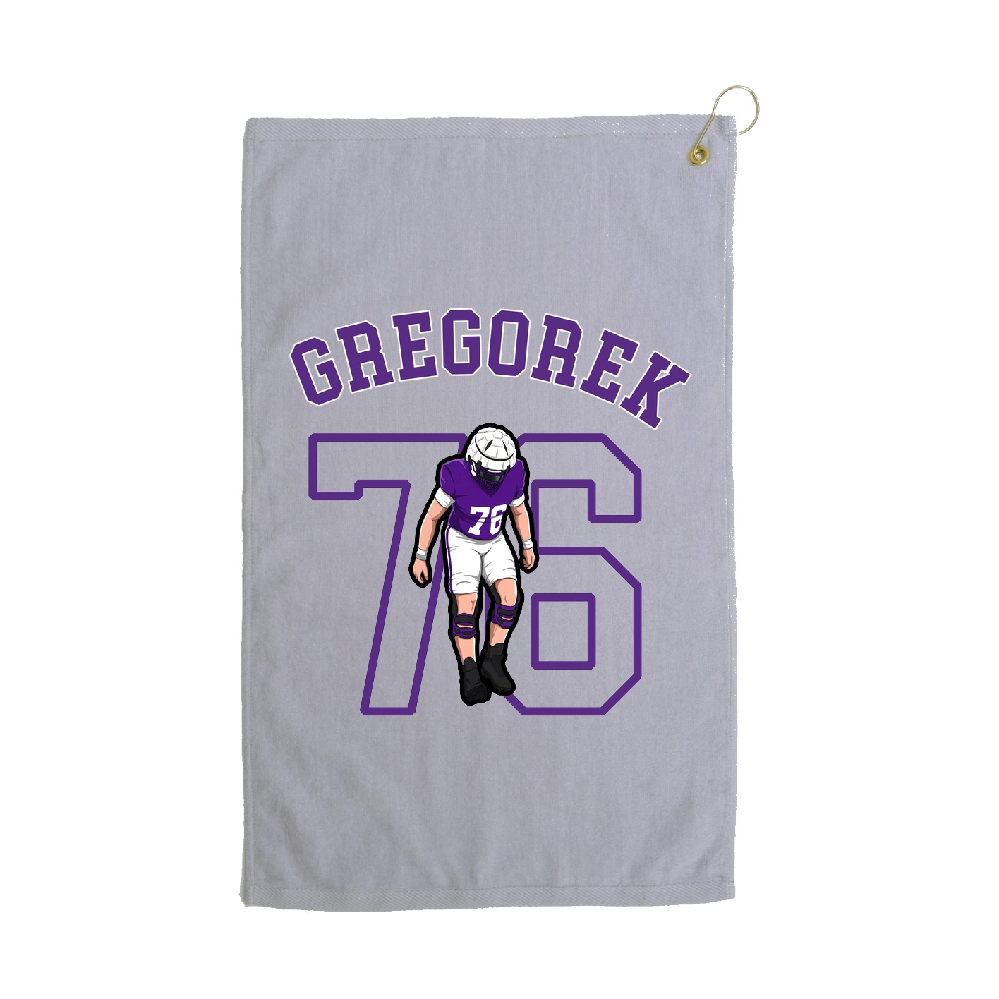 Golf Towel — Shirsey Arch in Grey