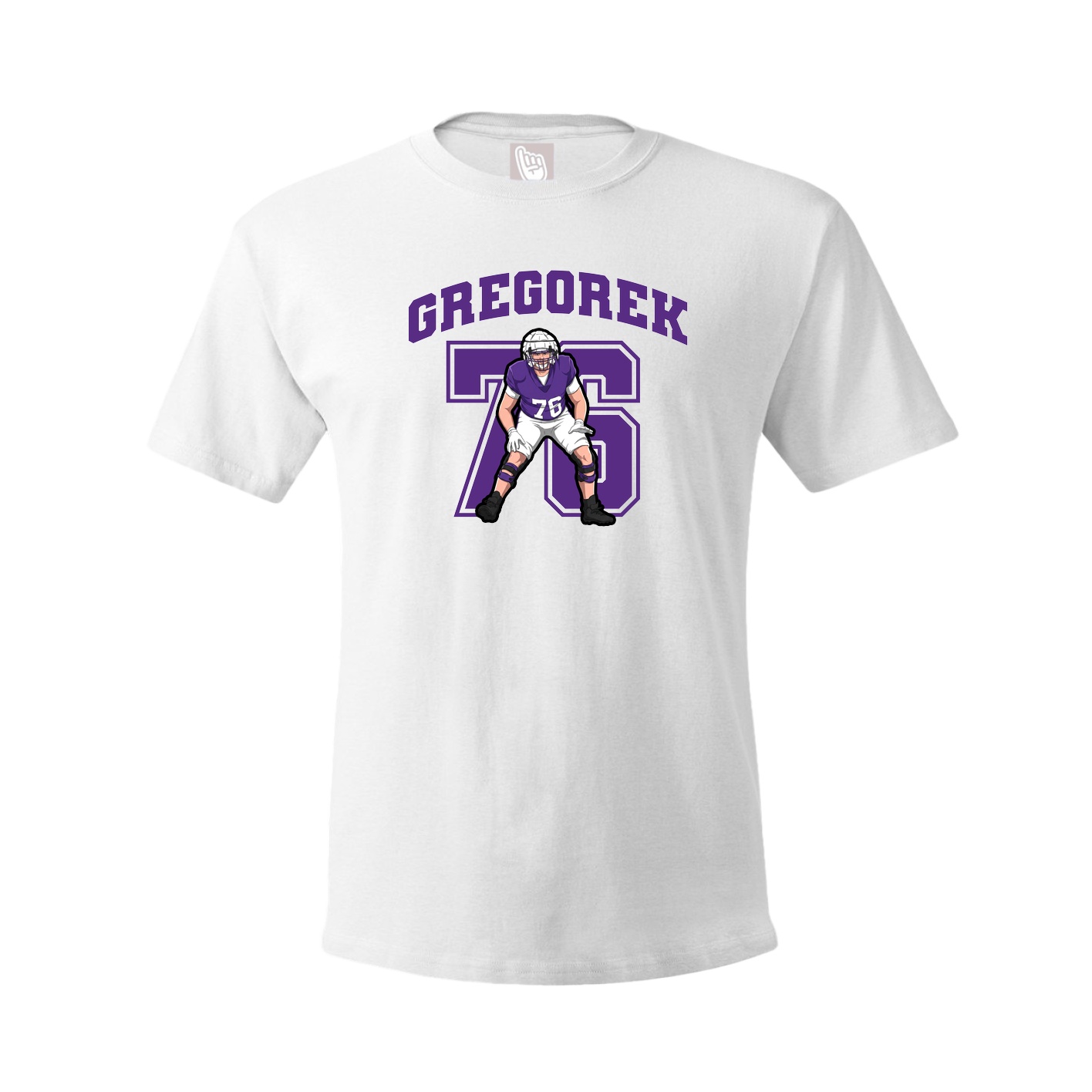 Tee — Number in White