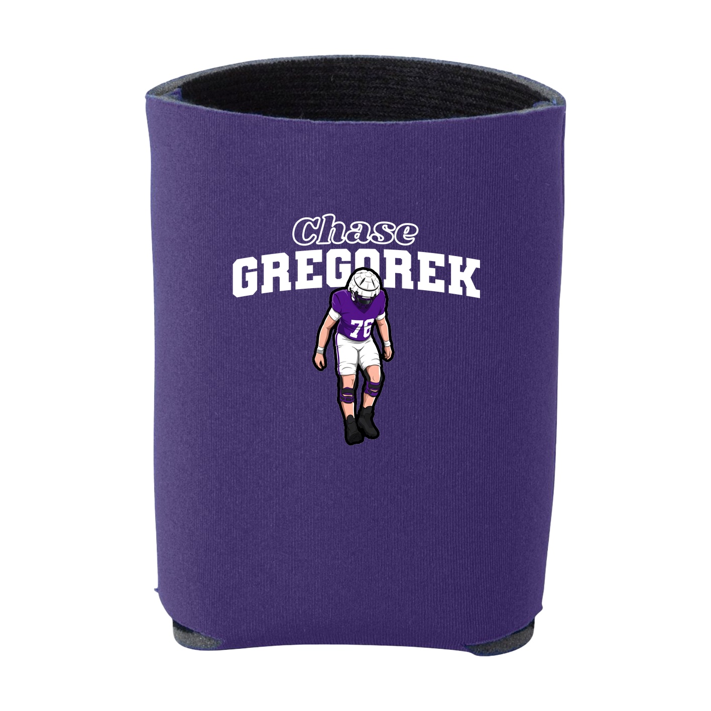 Can Holder — Name Arch in Purple