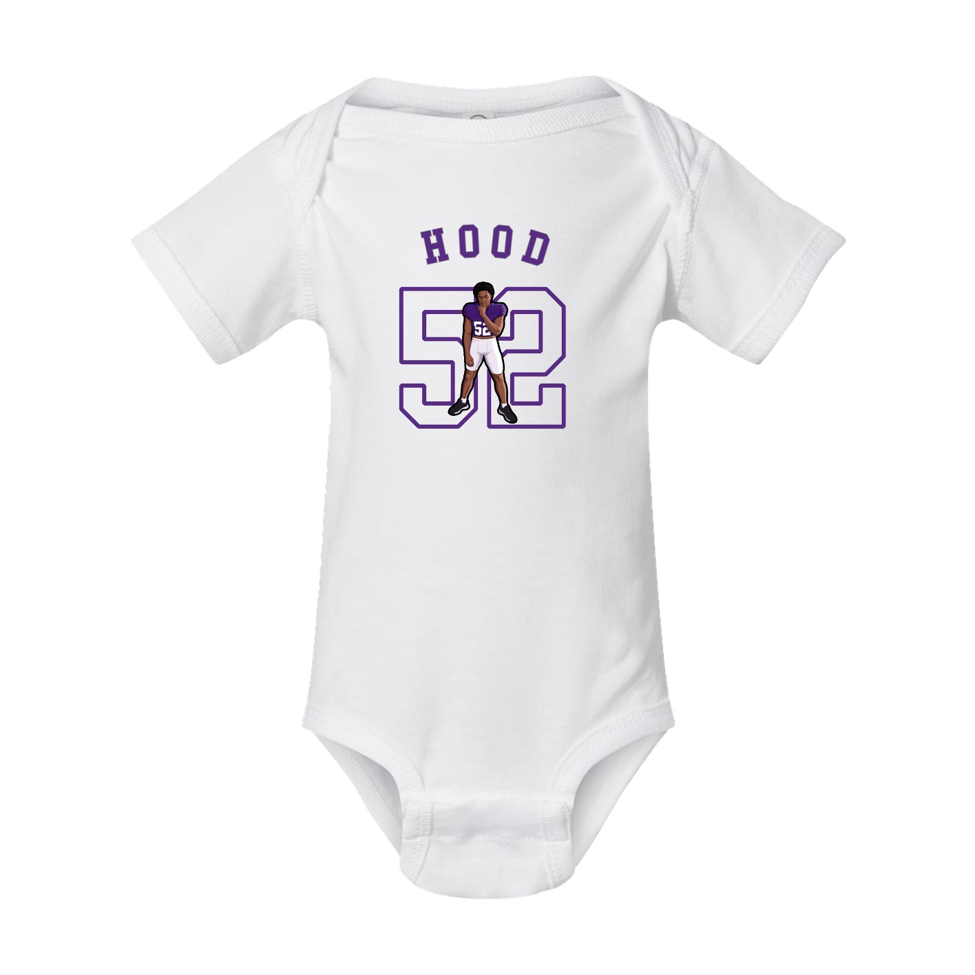 Baby Onesie — Shirsey Arch in White
